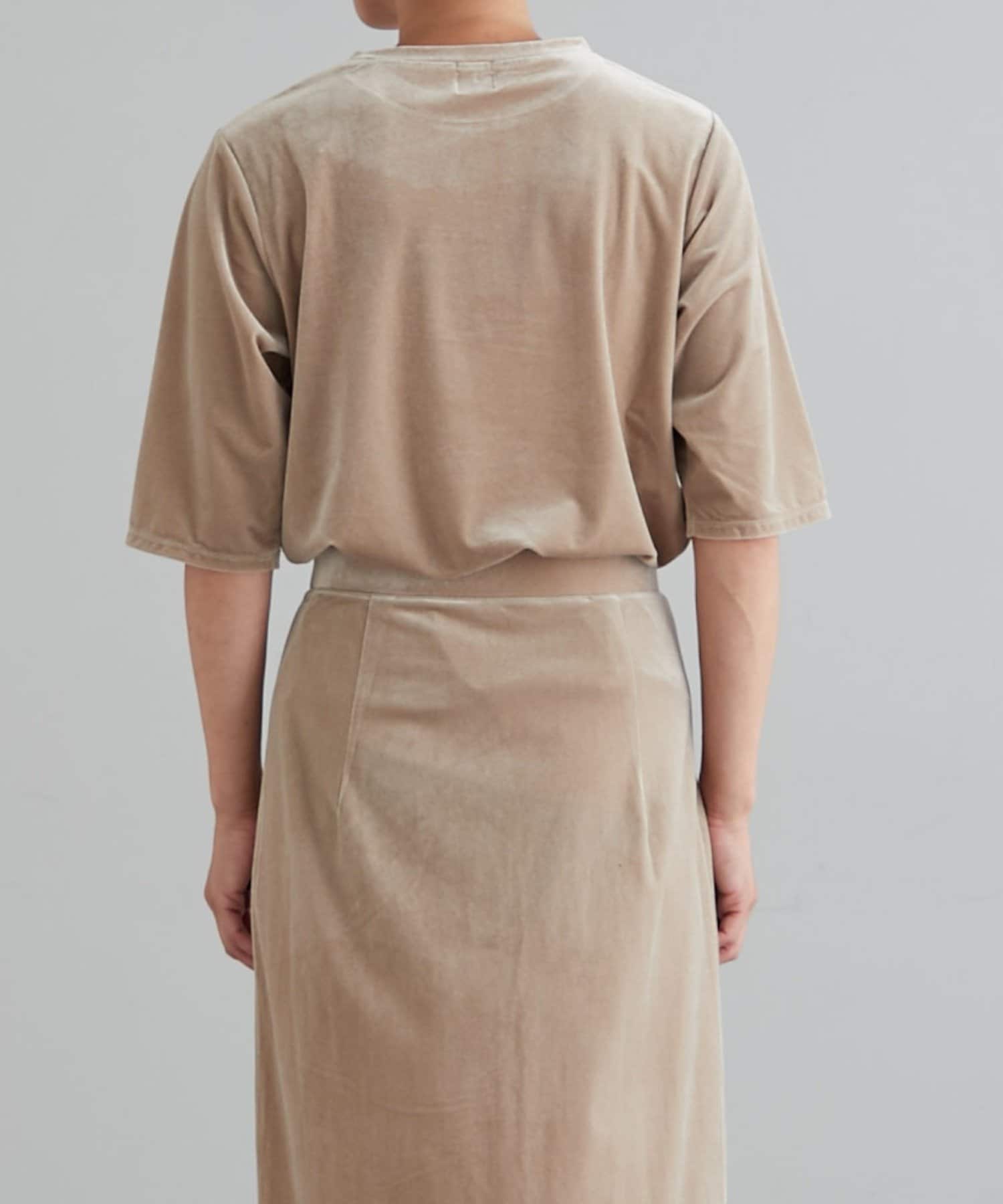 OUTLET(アウトレット) 【earthy_】ベロアTee