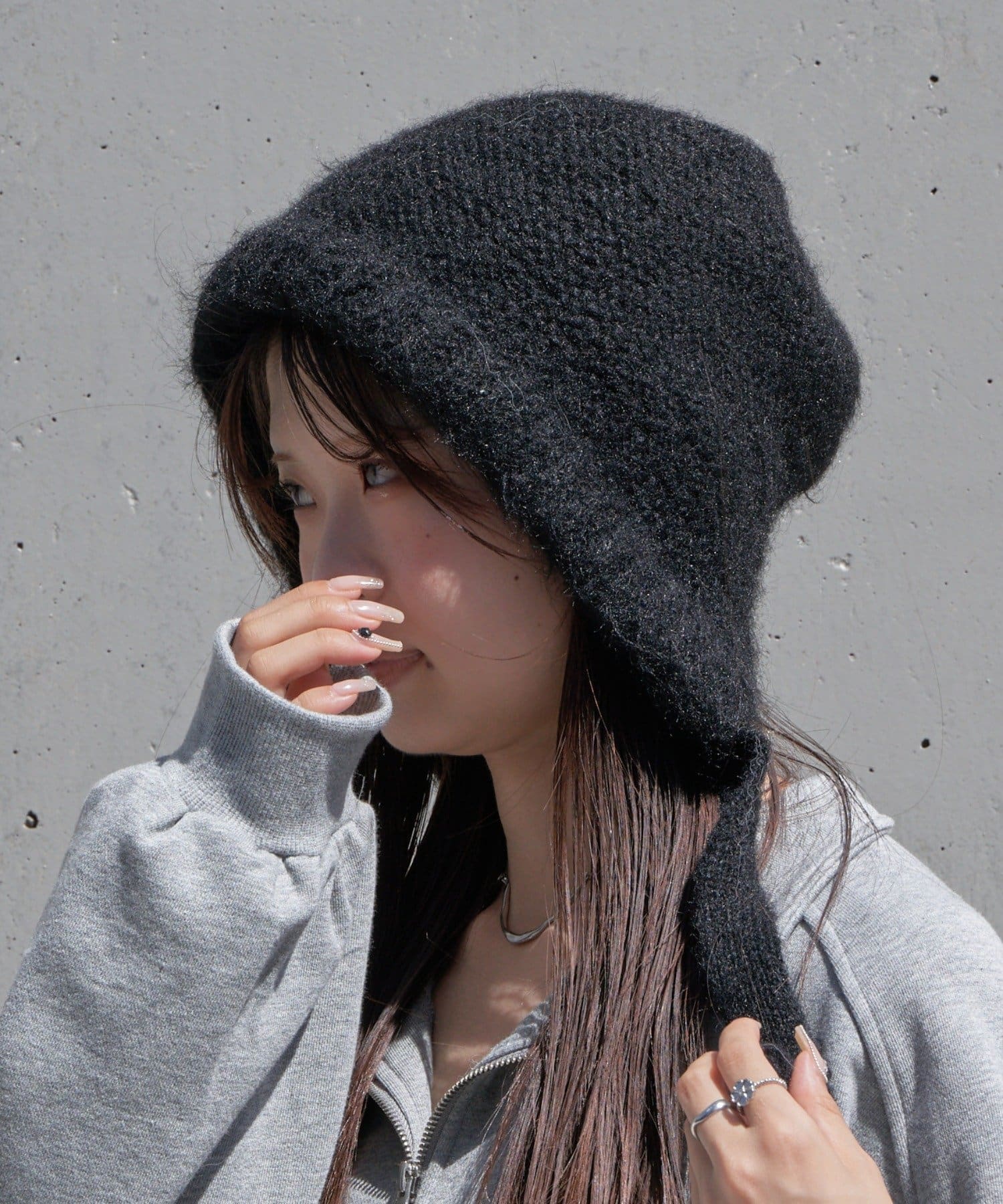 OUTLET(アウトレット) 【RAY CASSIN】シャギービーニー