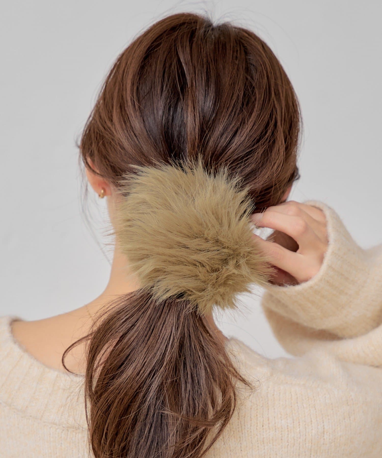 OUTLET(アウトレット) 【Chico】2wayファーシュシュセット