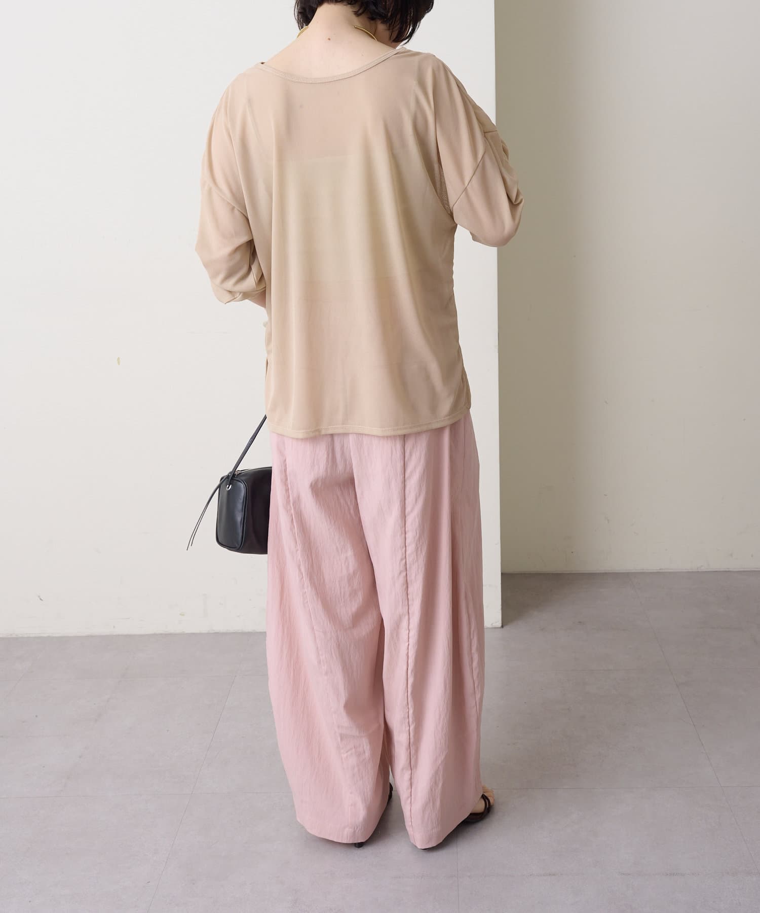 OUTLET(アウトレット) 【Omekashi】シアーレイヤードロンＴ