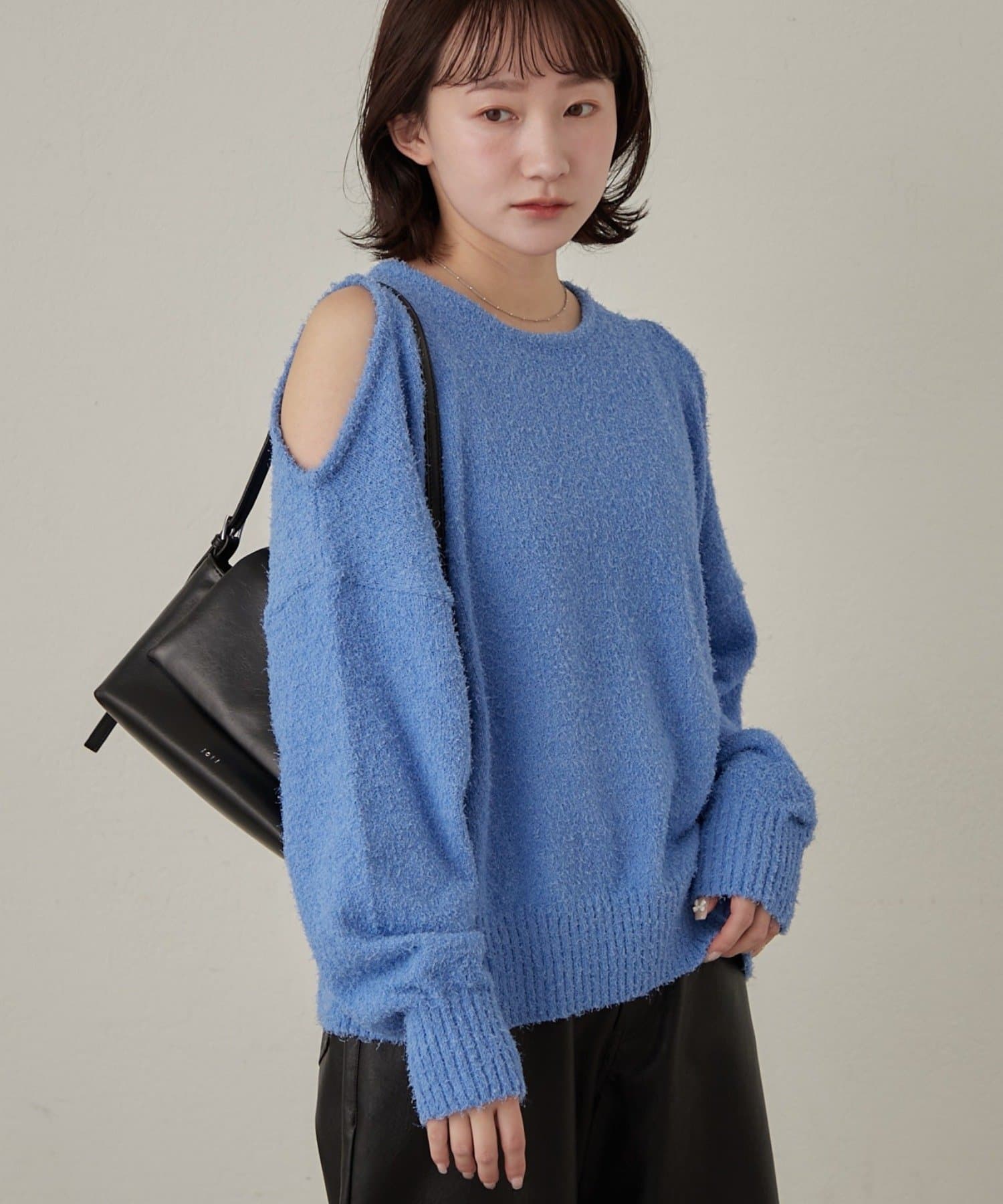 mline(エムライン) [mline]肩あき 2WAYニット