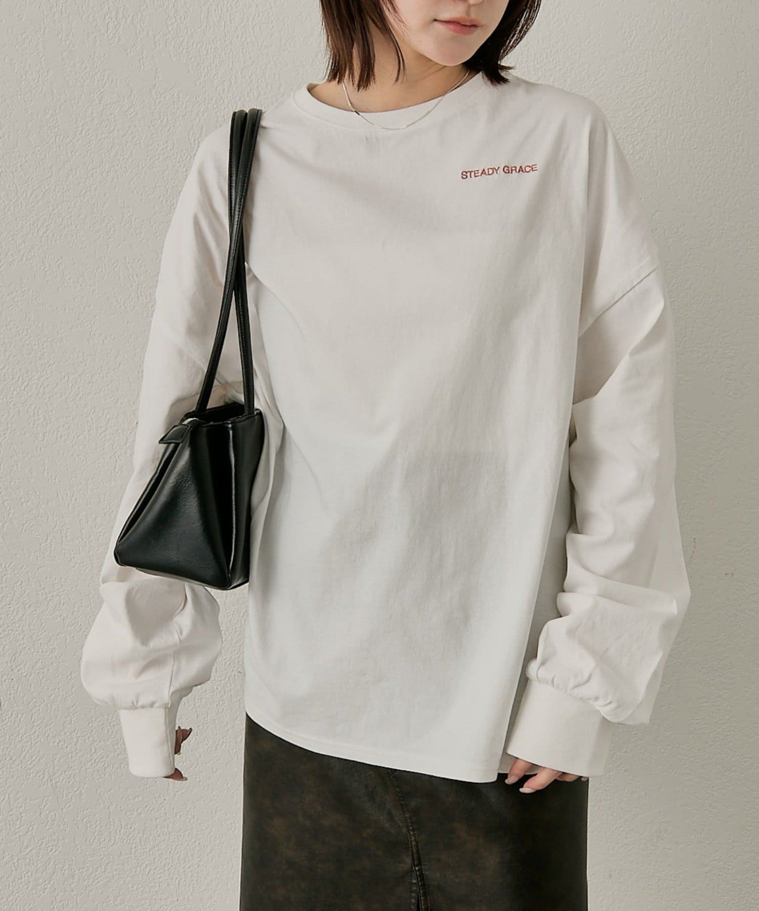 mline(エムライン) [mline]モチーフプリント ロンＴ