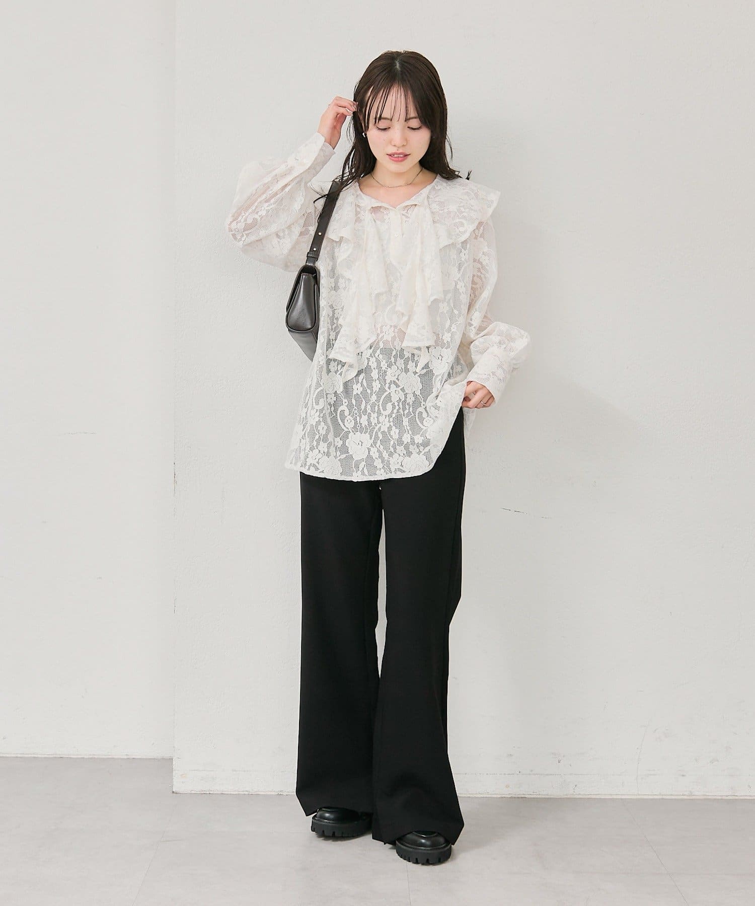 mystic(ミスティック) TRフレアパンツ