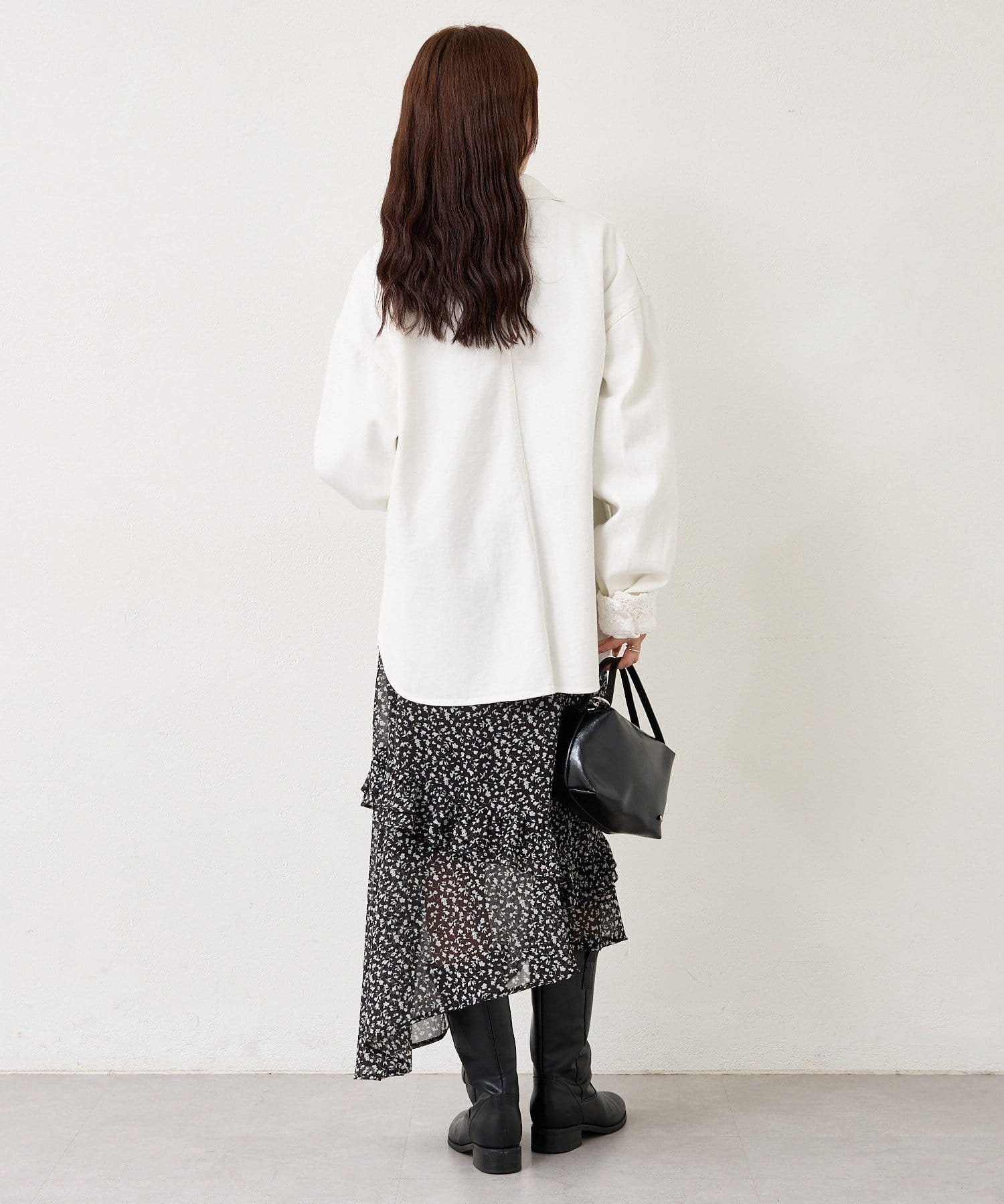 mystic(ミスティック) フラワーヘムキャミワンピース