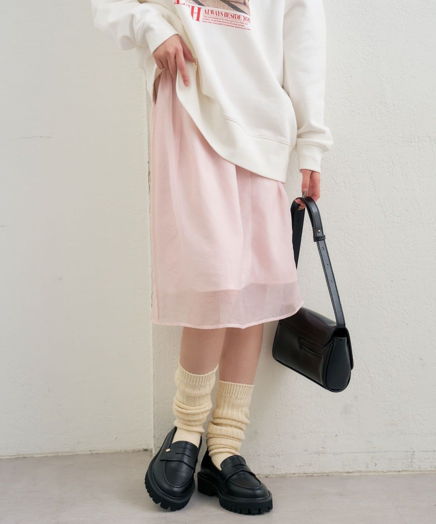 mystic(ミスティック) シアーミドルスカート