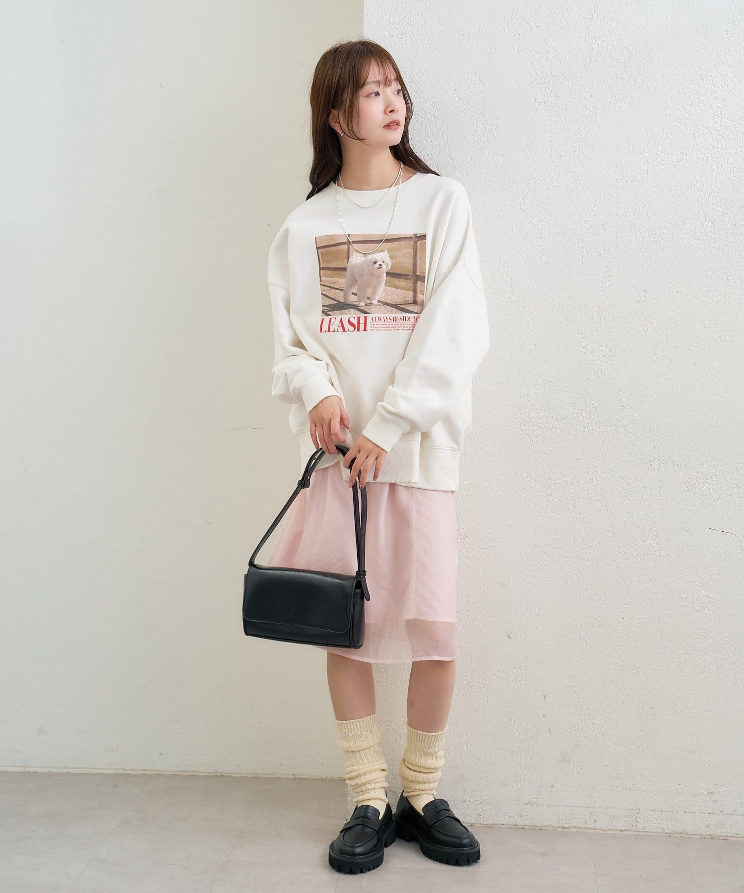 mystic(ミスティック) シアーミドルスカート