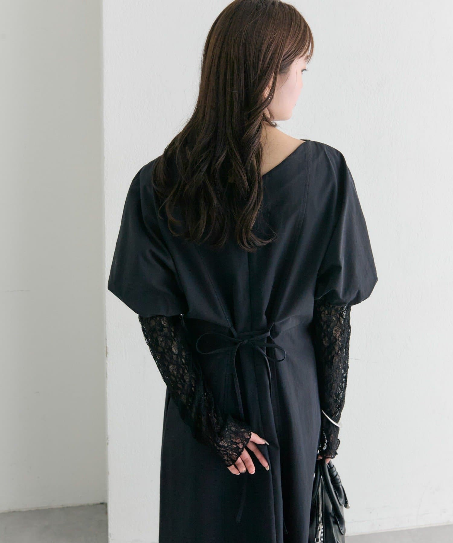 mystic(ミスティック) パフレーススリーブワンピース