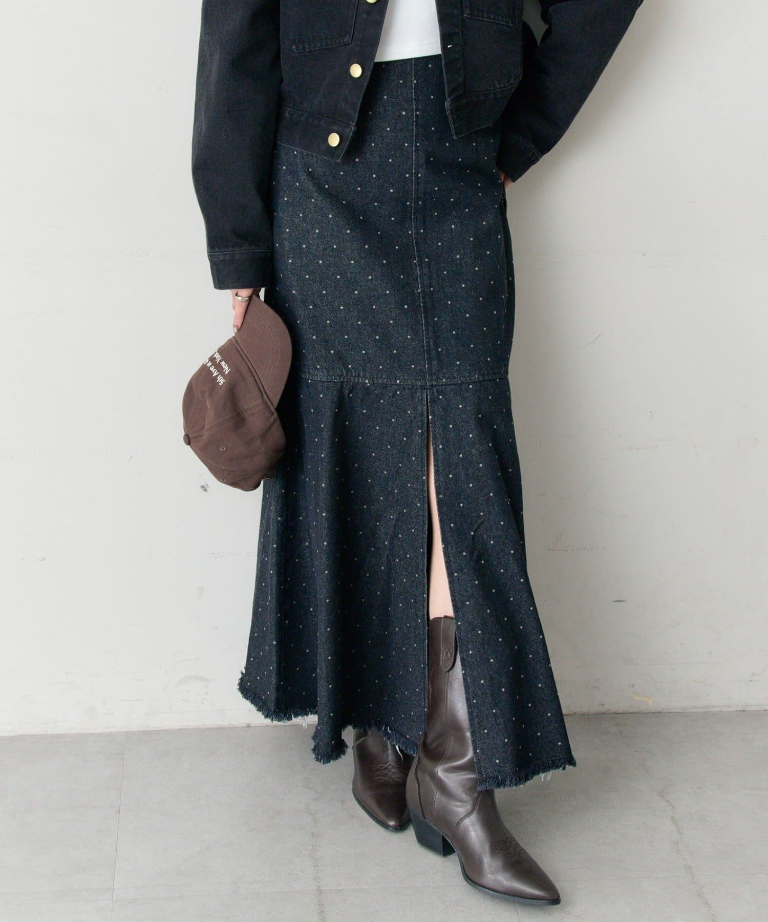 mystic(ミスティック) デニムマーメイドスカート