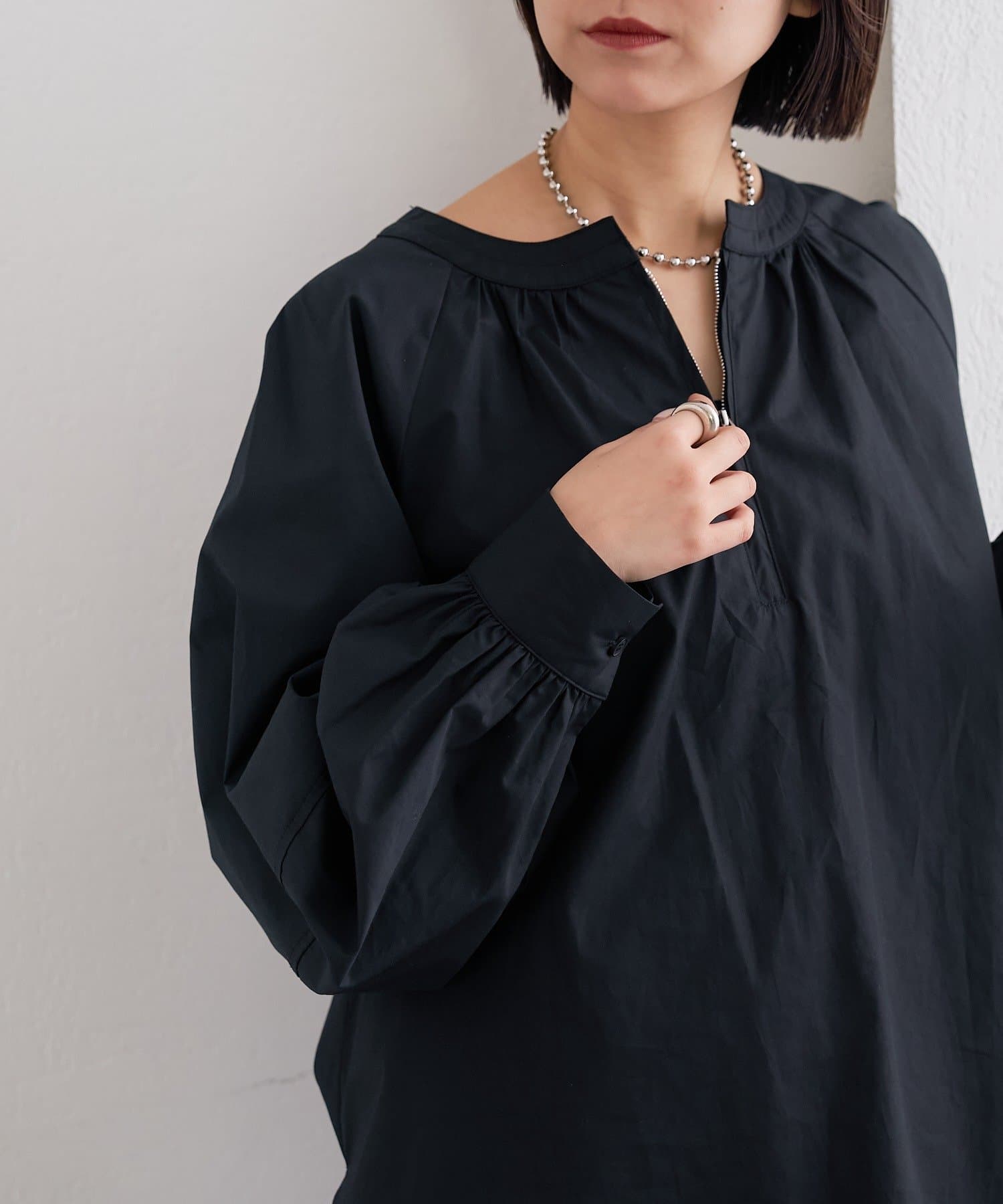 mystic(ミスティック) ハーフZIPチュニック