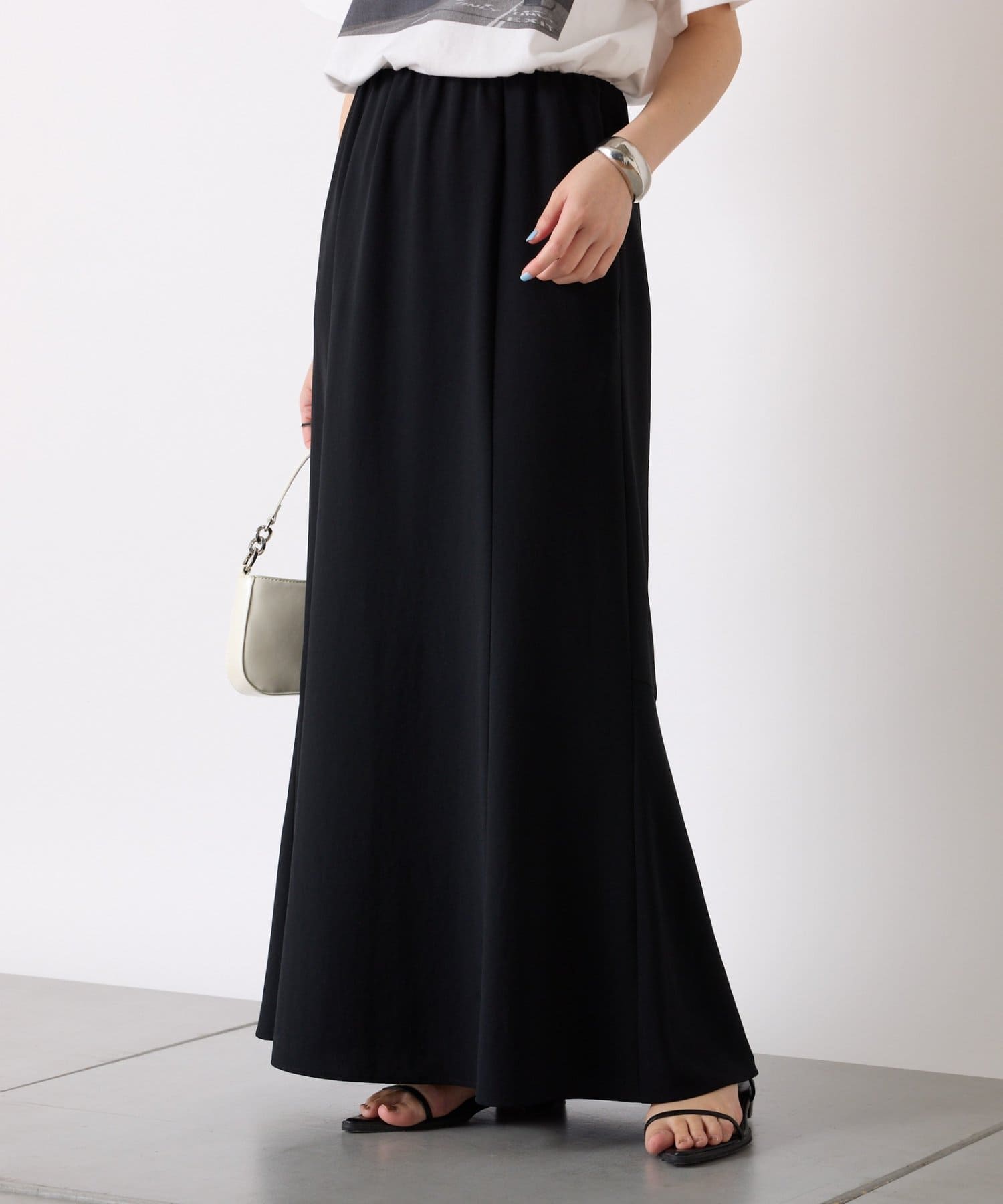 COLLAGE GALLARDAGALANTE(コラージュ ガリャルダガランテ) 【高機能/高身長サイズ】ジャージマーメイドスカート/セットアップ