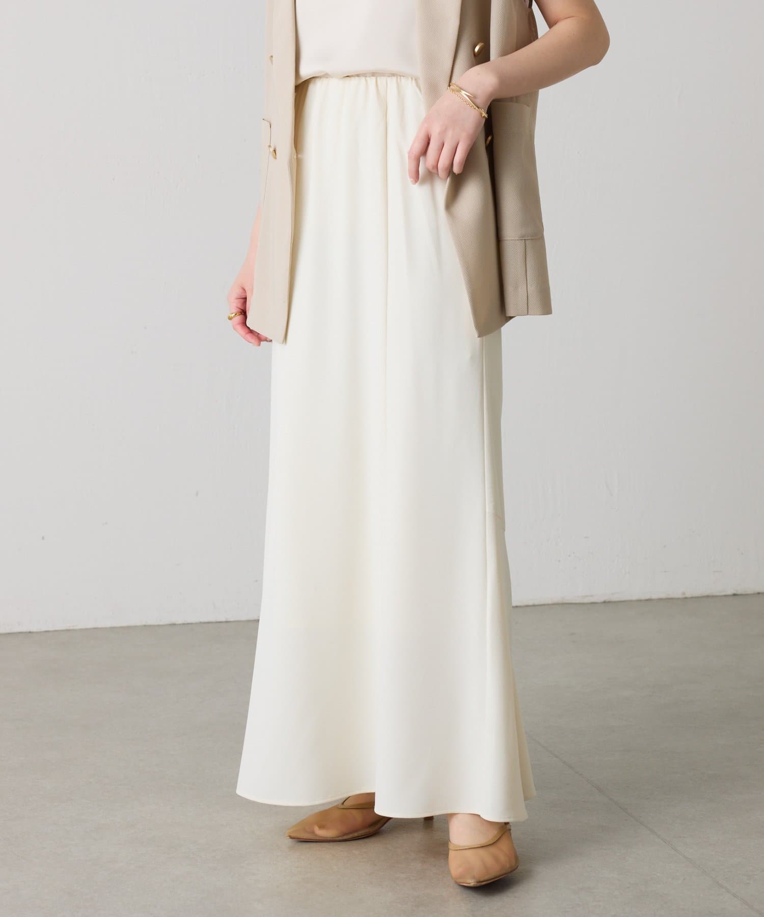 COLLAGE GALLARDAGALANTE(コラージュ ガリャルダガランテ) 【高機能/高身長サイズ】ジャージマーメイドスカート/セットアップ