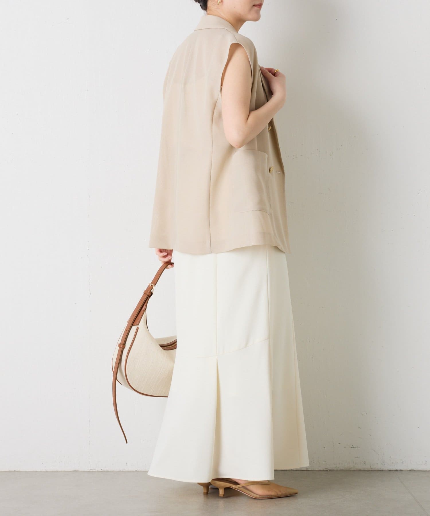 COLLAGE GALLARDAGALANTE(コラージュ ガリャルダガランテ) 【高機能/高身長サイズ】ジャージマーメイドスカート/セットアップ