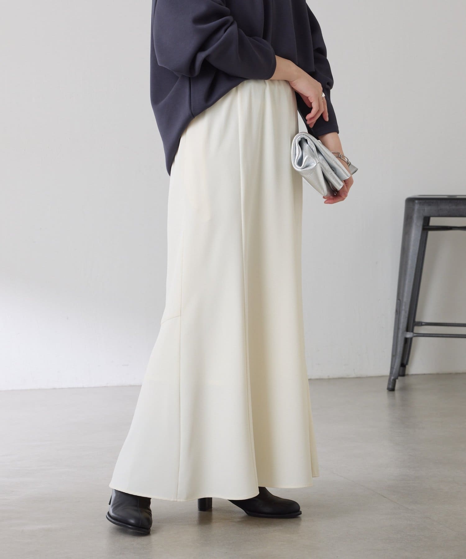 COLLAGE GALLARDAGALANTE(コラージュ ガリャルダガランテ) 【高機能/高身長サイズ】ジャージマーメイドスカート/セットアップ