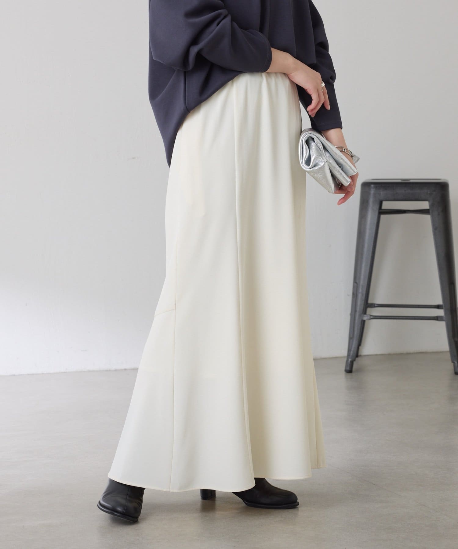 COLLAGE GALLARDAGALANTE(コラージュ ガリャルダガランテ) 【高機能/高身長サイズ】ジャージマーメイドスカート/セットアップ