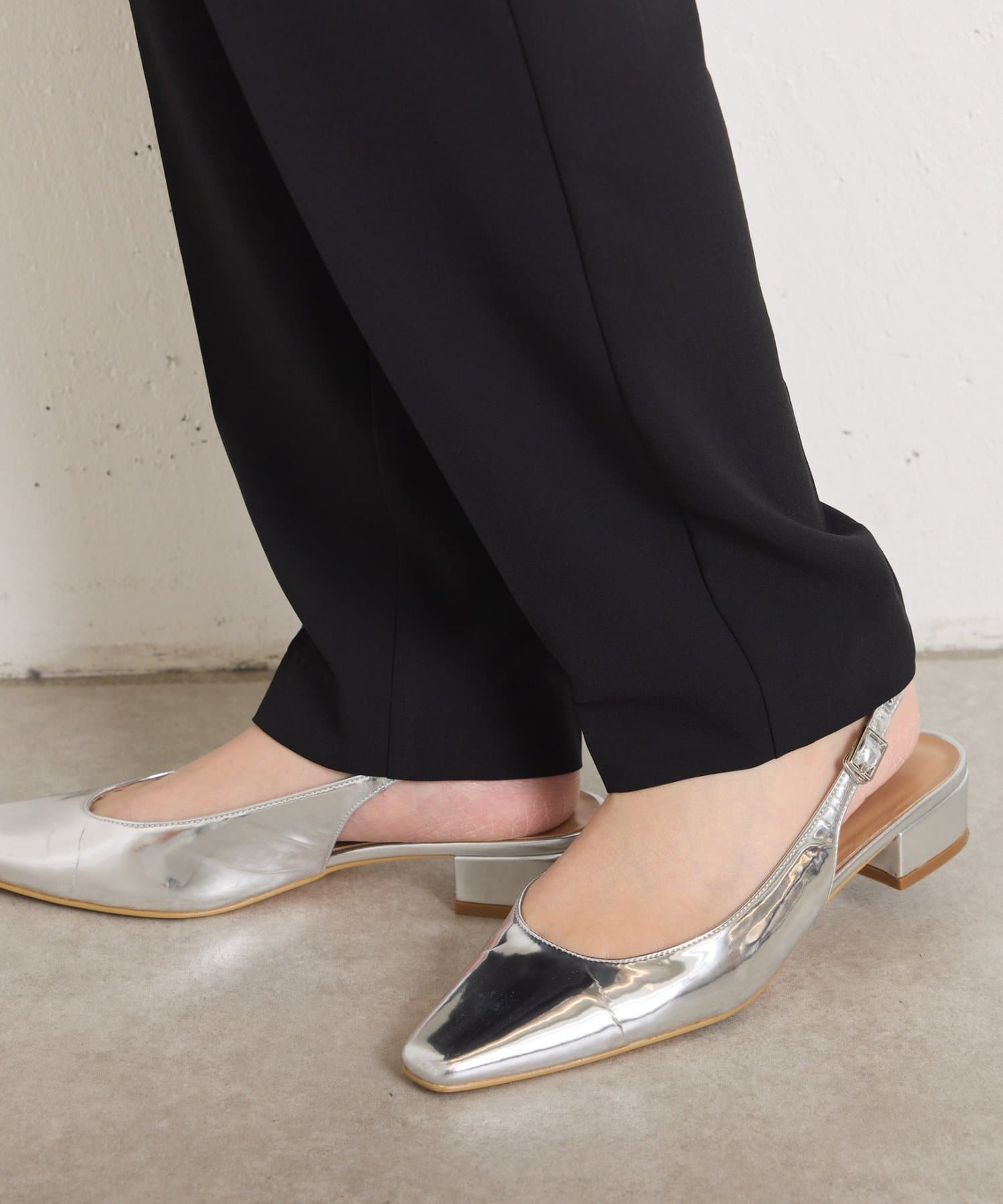 COLLAGE GALLARDAGALANTE(コラージュ ガリャルダガランテ) 《マイナス3kg》【高機能】ジャージスリムテーパードパンツ/セレモニー