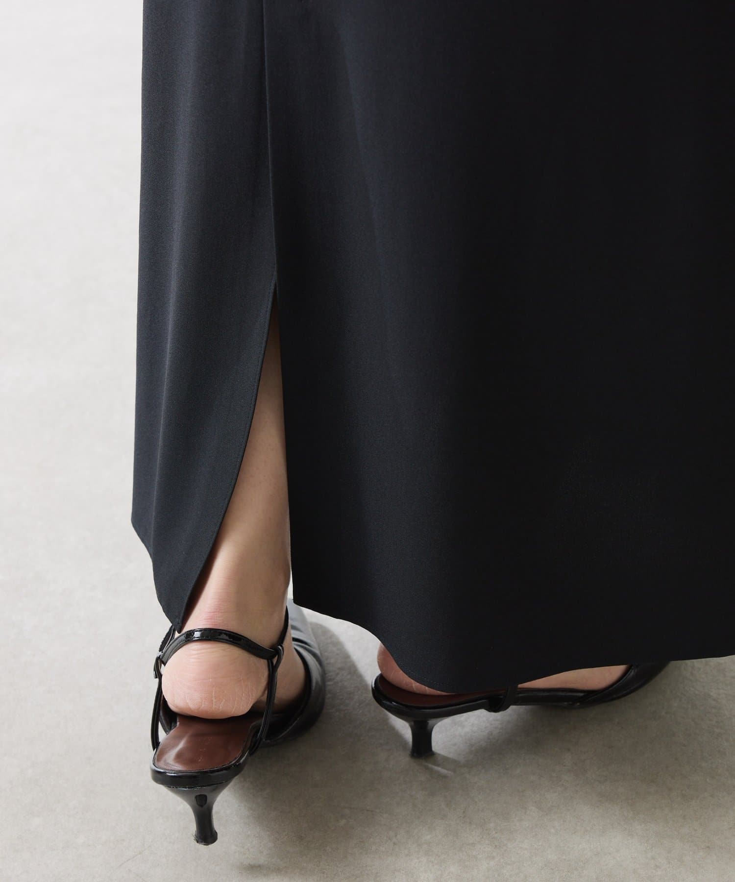 COLLAGE GALLARDAGALANTE(コラージュ ガリャルダガランテ) ジャージVネックワンピース/セレモニー