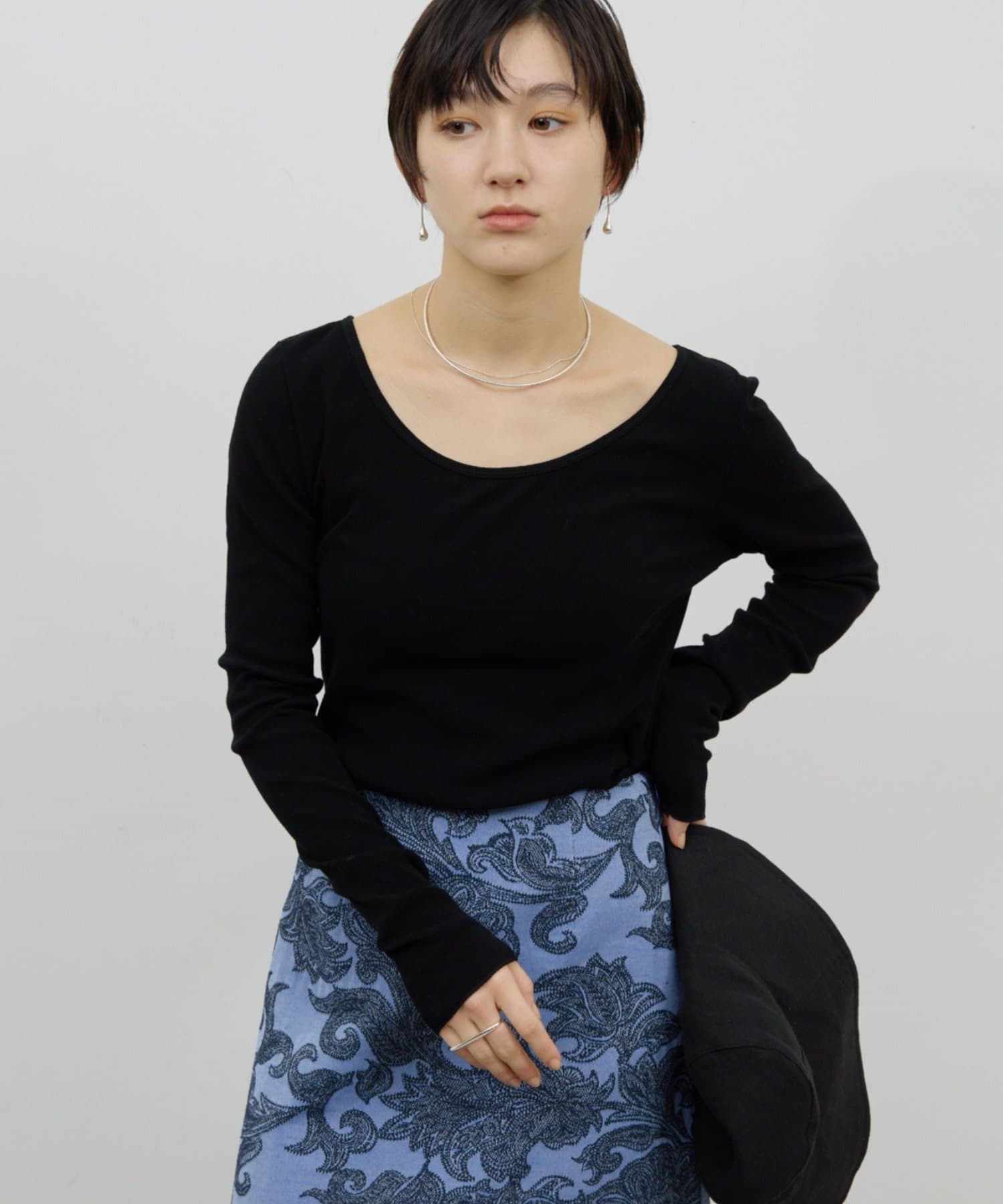 GALLARDAGALANTE(ガリャルダガランテ) 【前後2WAY】ハイツイストリブロンTee