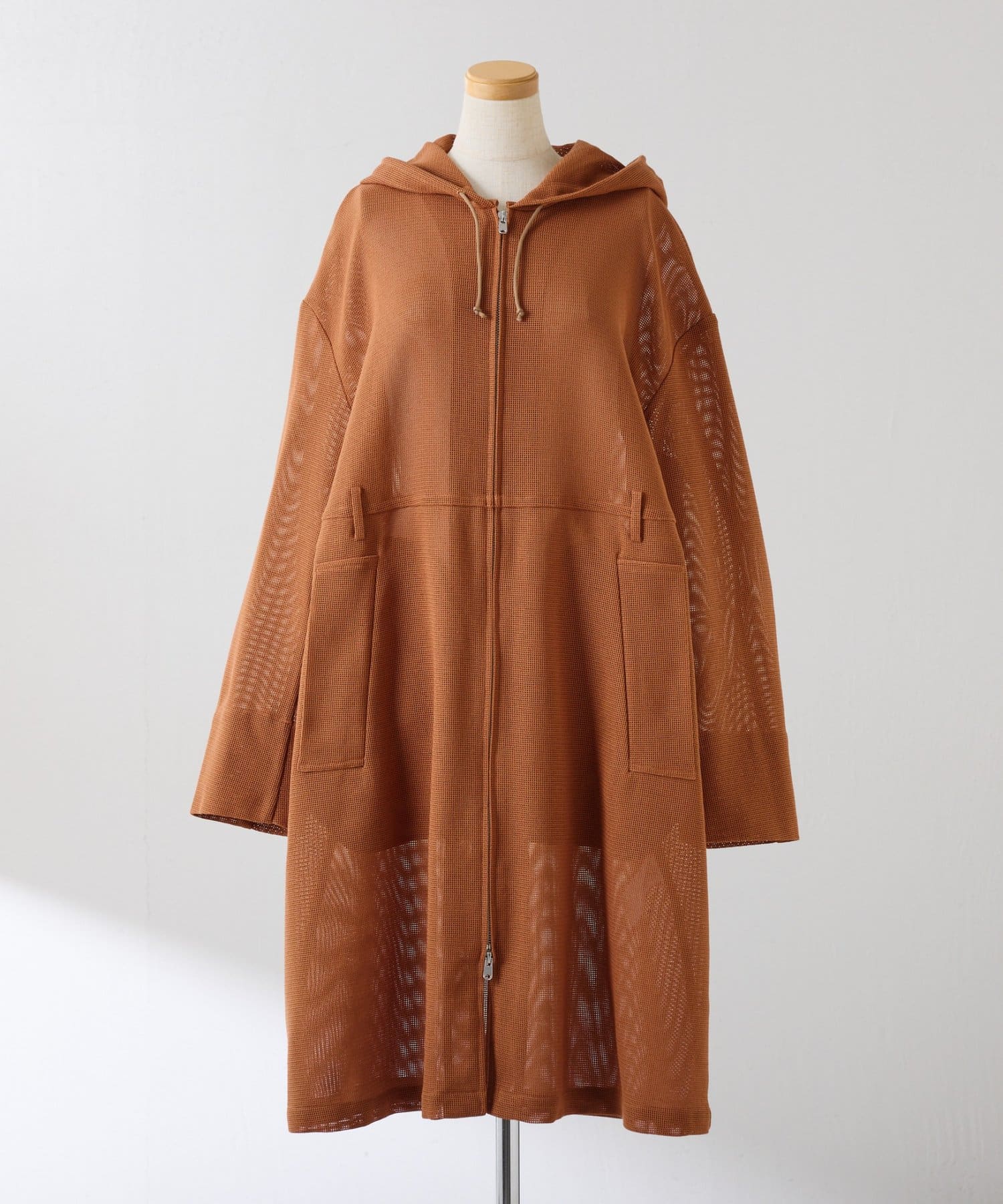 COLLAGE GALLARDAGALANTE(コラージュ ガリャルダガランテ) 【CEPIE./セピエ】メッシュフーデッドコート