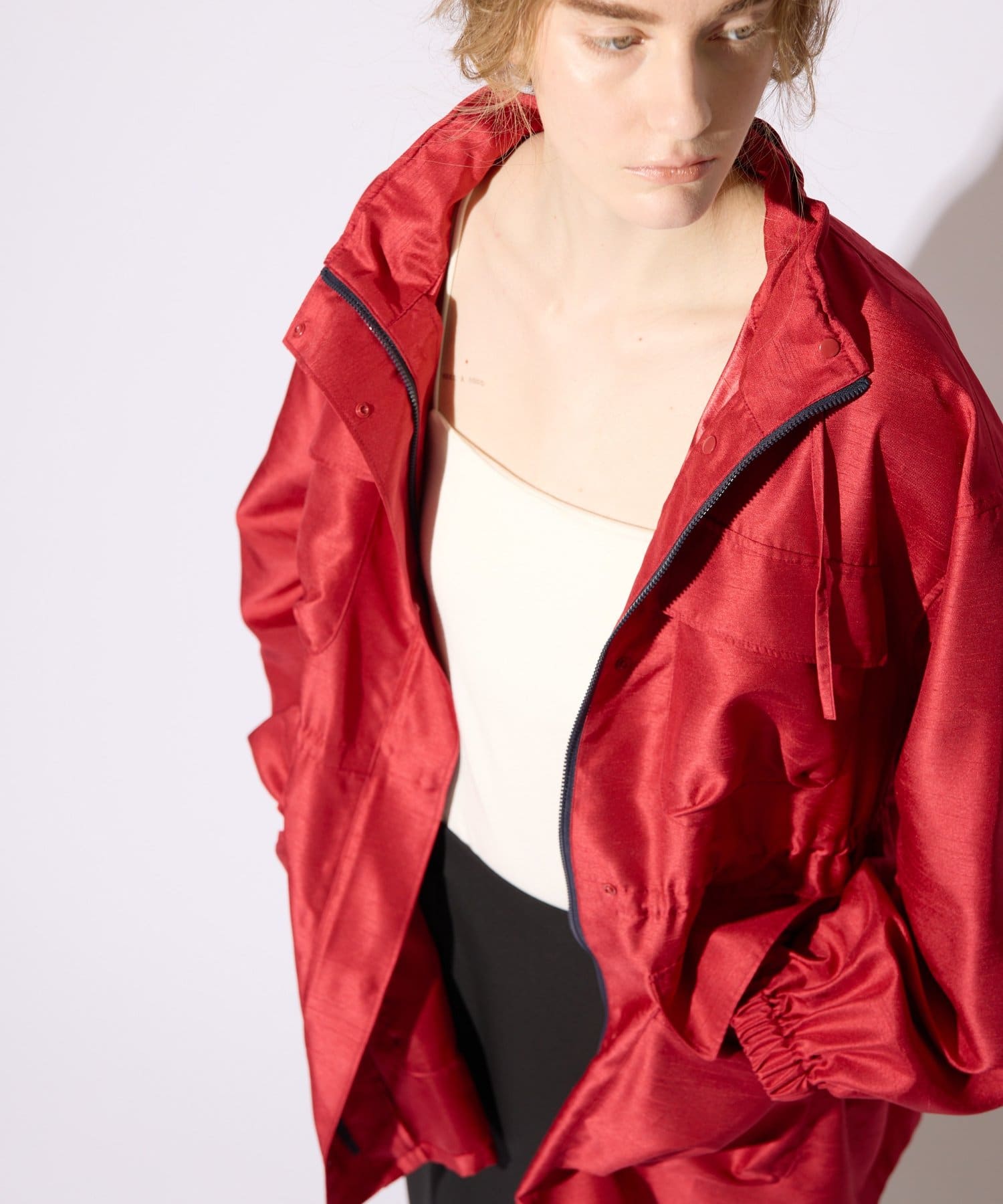 COLLAGE GALLARDAGALANTE(コラージュ ガリャルダガランテ) 【CEPIE./セピエ】オーバースタンドブルゾン