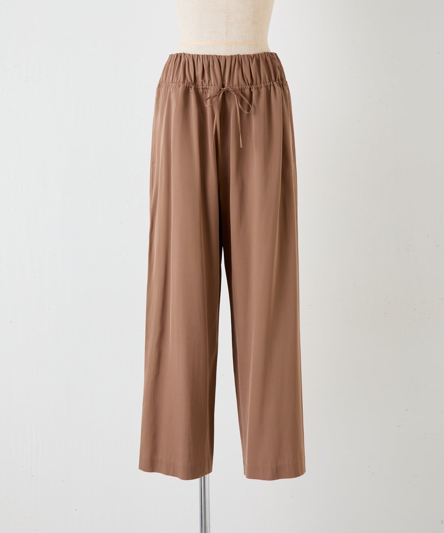 COLLAGE GALLARDAGALANTE(コラージュ ガリャルダガランテ) 【CEPIE./セピエ】シルク混リラックスパンツ