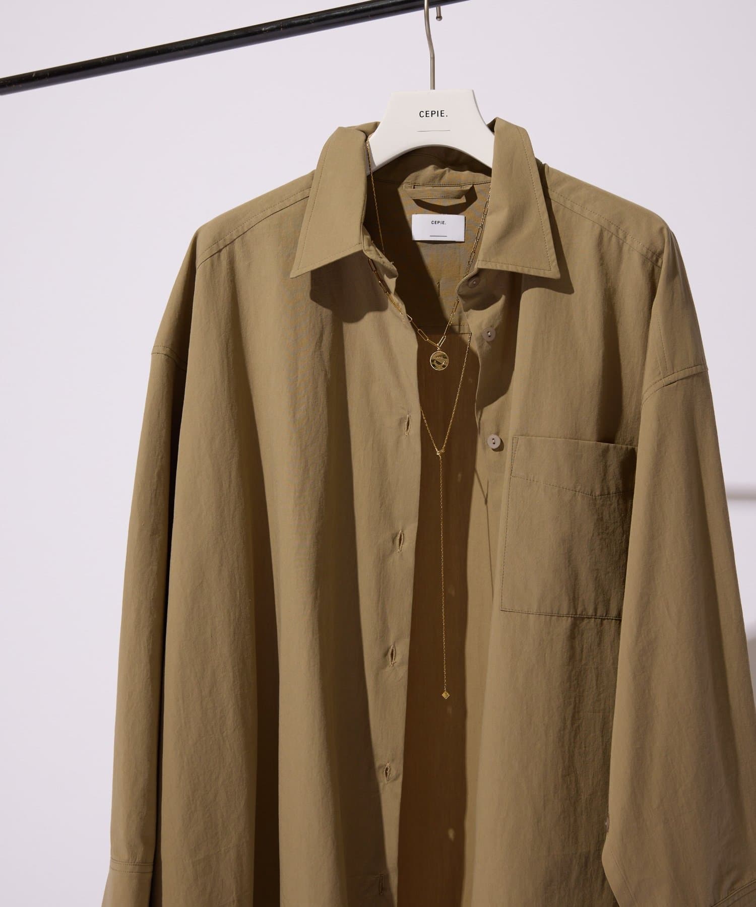 COLLAGE GALLARDAGALANTE(コラージュ ガリャルダガランテ) 【CEPIE./セピエ】クラシックオーバーシャツ
