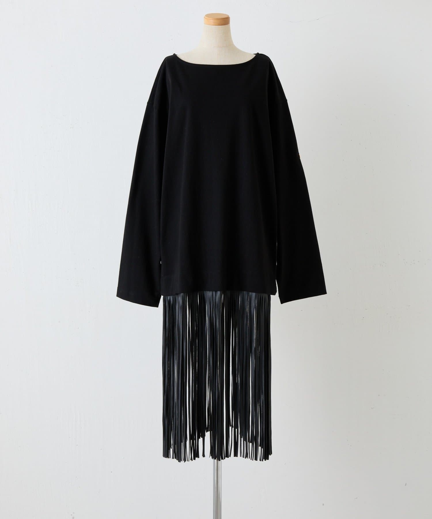 COLLAGE GALLARDAGALANTE(コラージュ ガリャルダガランテ) 【CEPIE./セピエ】フリンジバスクシャツ