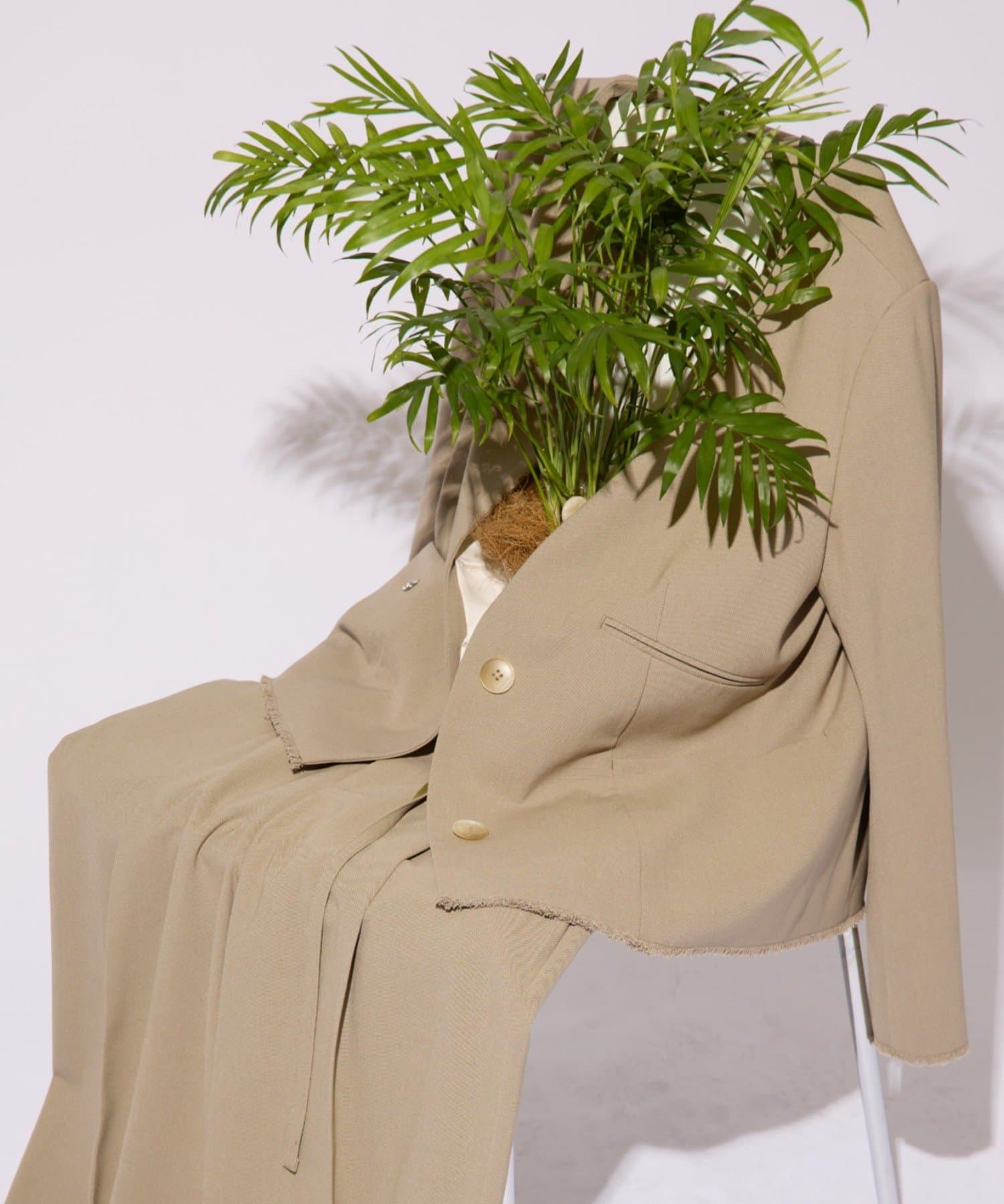 COLLAGE GALLARDAGALANTE(コラージュ ガリャルダガランテ) 【CEPIE./セピエ】ノーカラージャケット