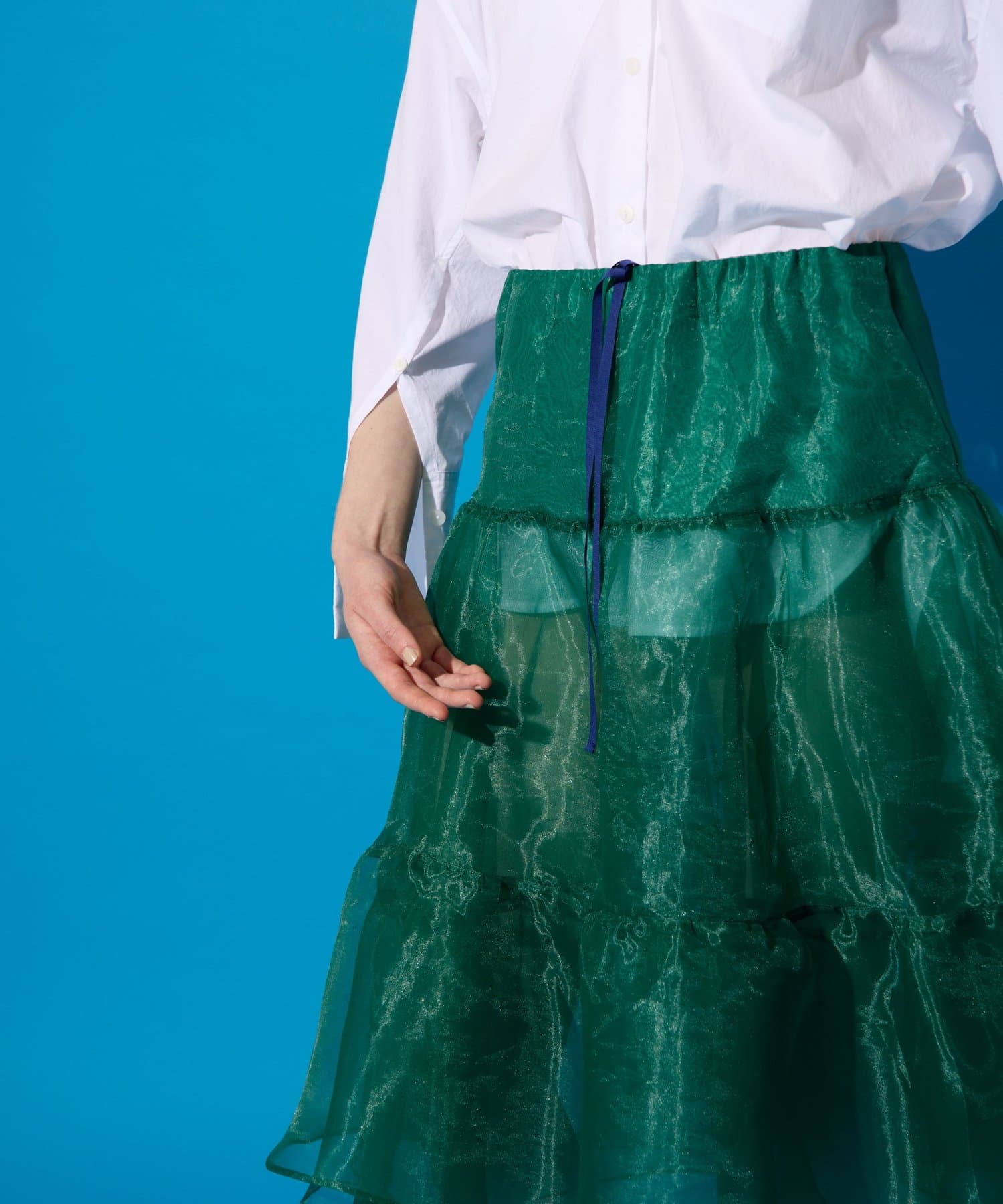 COLLAGE GALLARDAGALANTE(コラージュ ガリャルダガランテ) 【CEPIE./セピエ】オーガンジースカート/パニエ