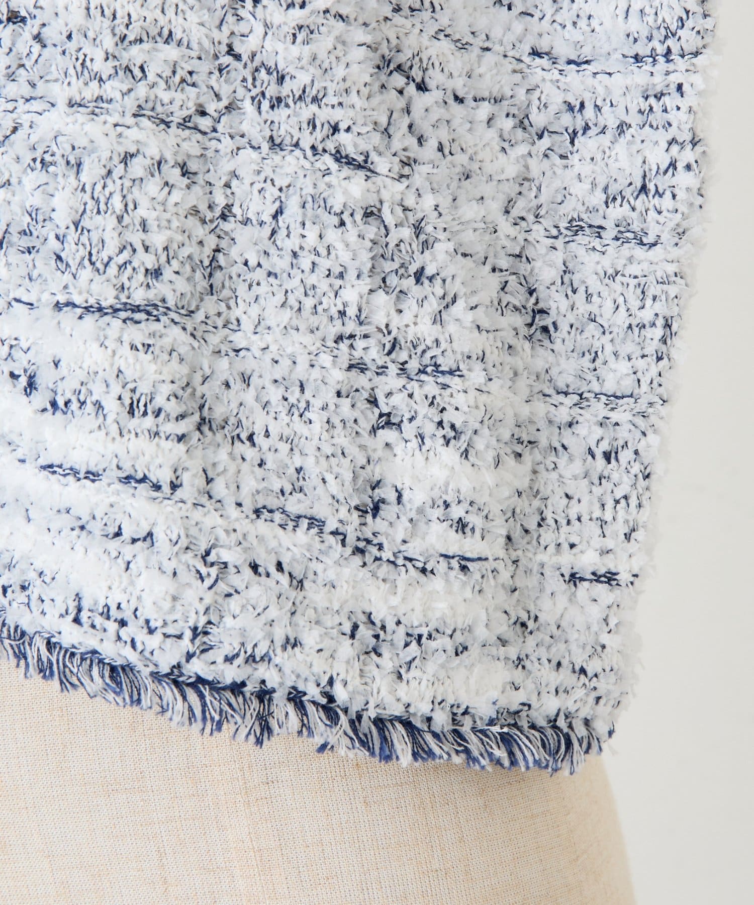 COLLAGE GALLARDAGALANTE(コラージュ ガリャルダガランテ) 【CEPIE./セピエ】絣クロップドカーディガン