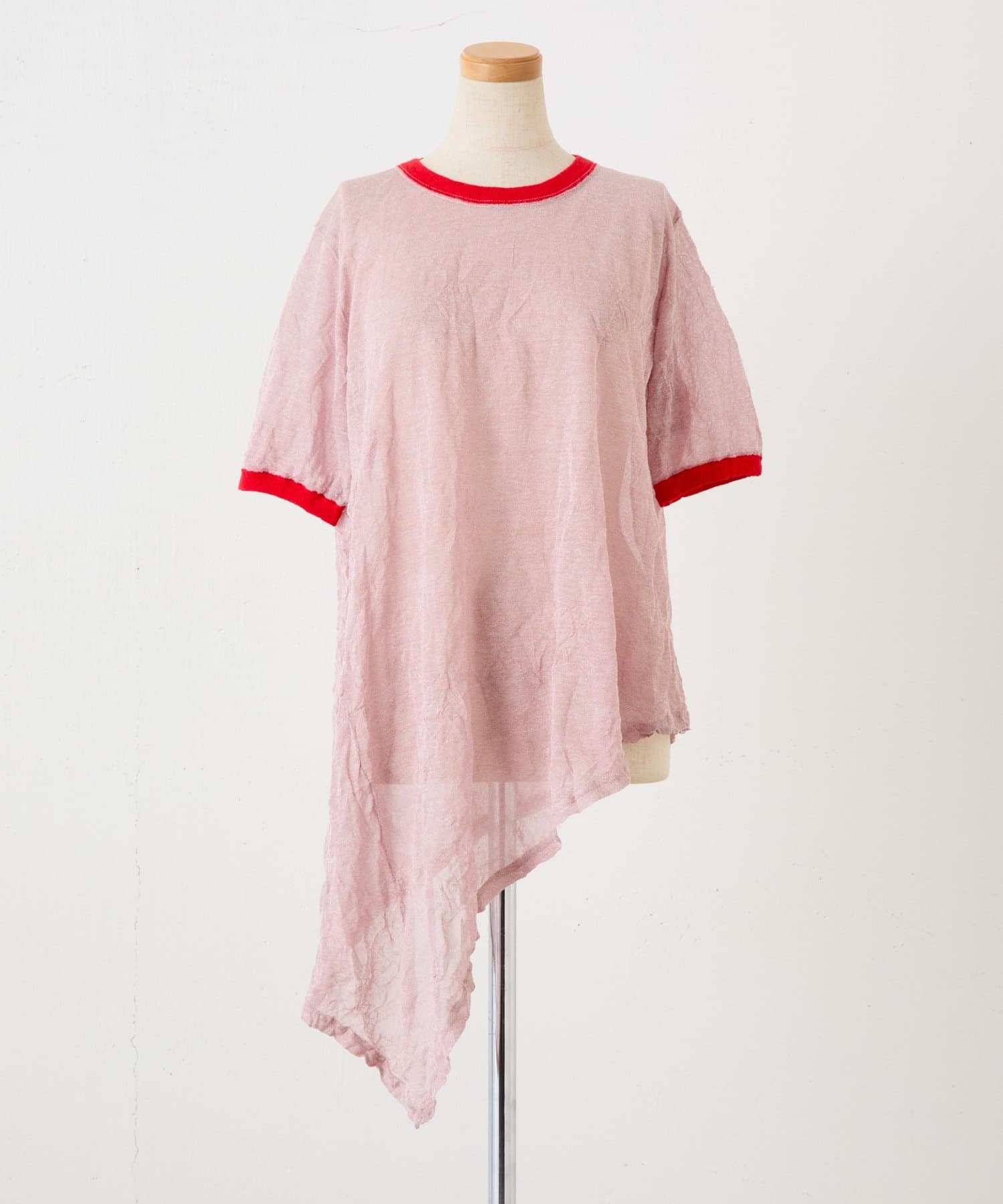 COLLAGE GALLARDAGALANTE(コラージュ ガリャルダガランテ) 【CEPIE./セピエ】トリムアシンメトリーニット