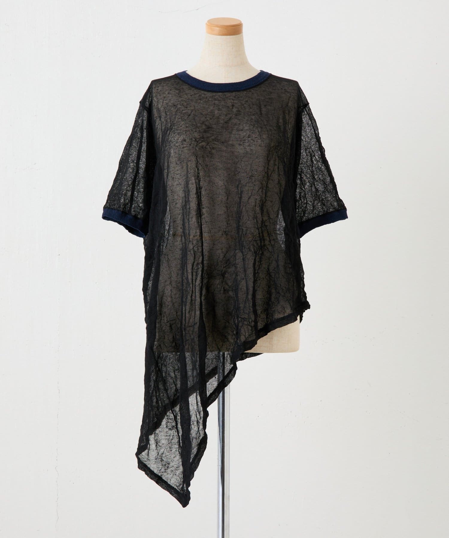 COLLAGE GALLARDAGALANTE(コラージュ ガリャルダガランテ) 【CEPIE./セピエ】トリムアシンメトリーニット