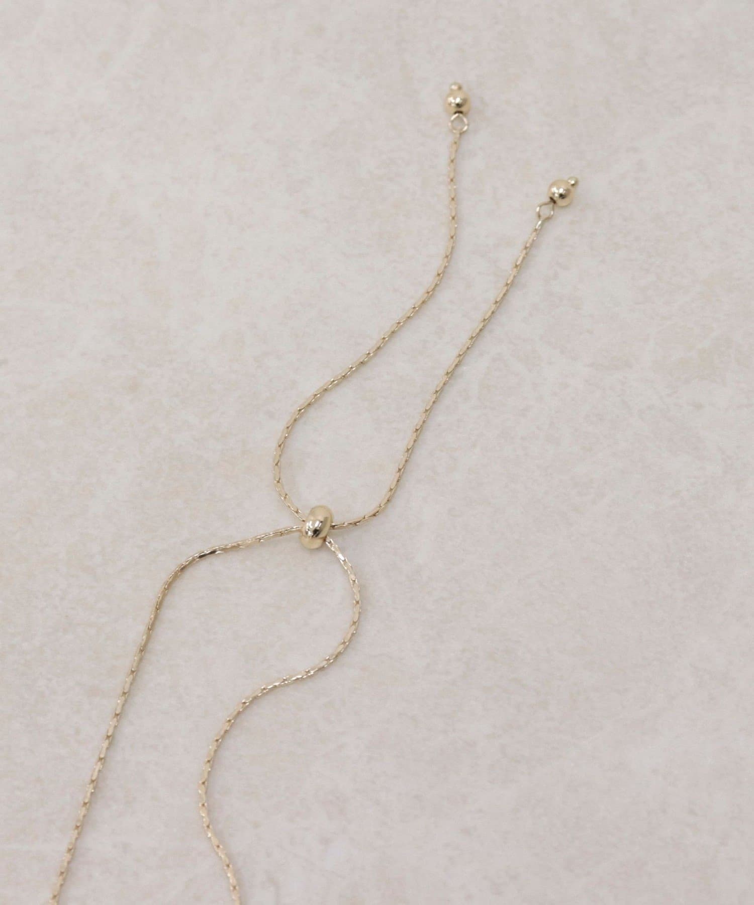 FREDY & GLOSTER(フレディ アンド グロスター) ボールメタルトップアジャストネックレス