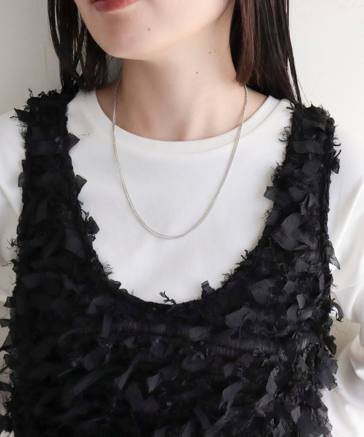 FREDY & GLOSTER(フレディ アンド グロスター) キャシャチェーン2連ネックレス