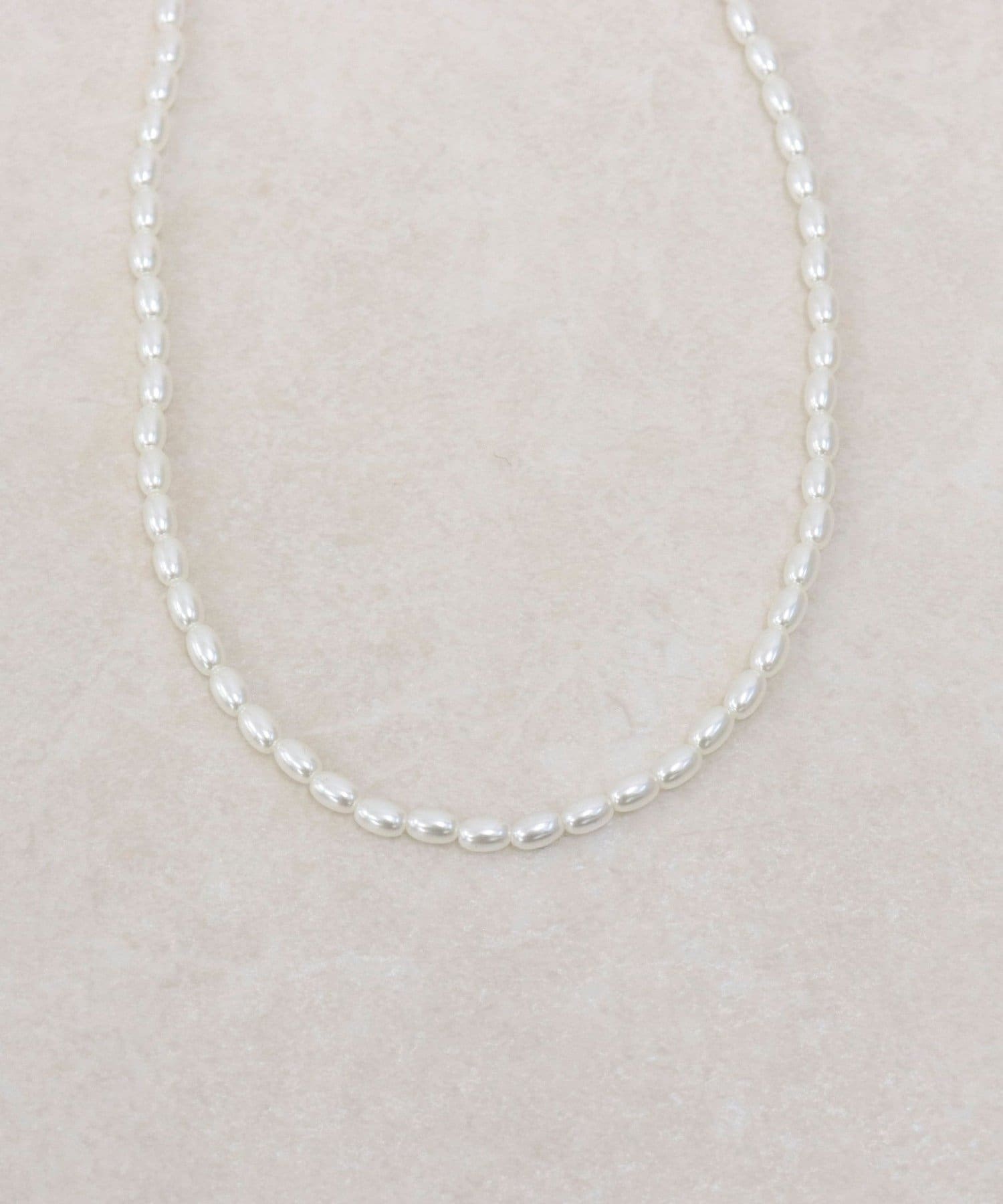 FREDY & GLOSTER(フレディ アンド グロスター) ライスパールフックロングネックレス