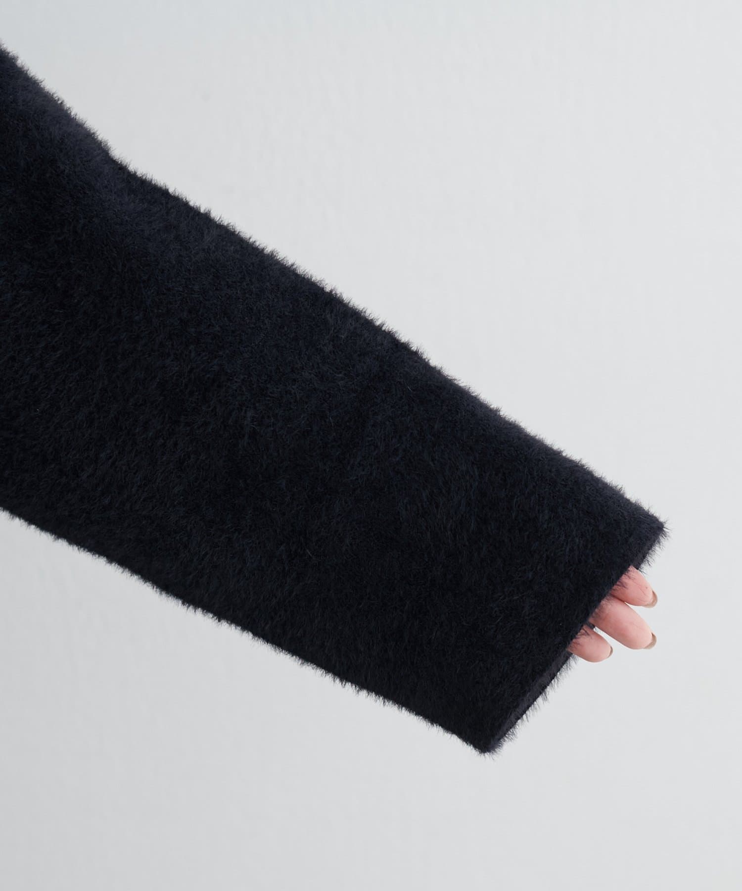 LARUTA(ラルータ) 接結Wフェイスフェザーニットプルオーバー