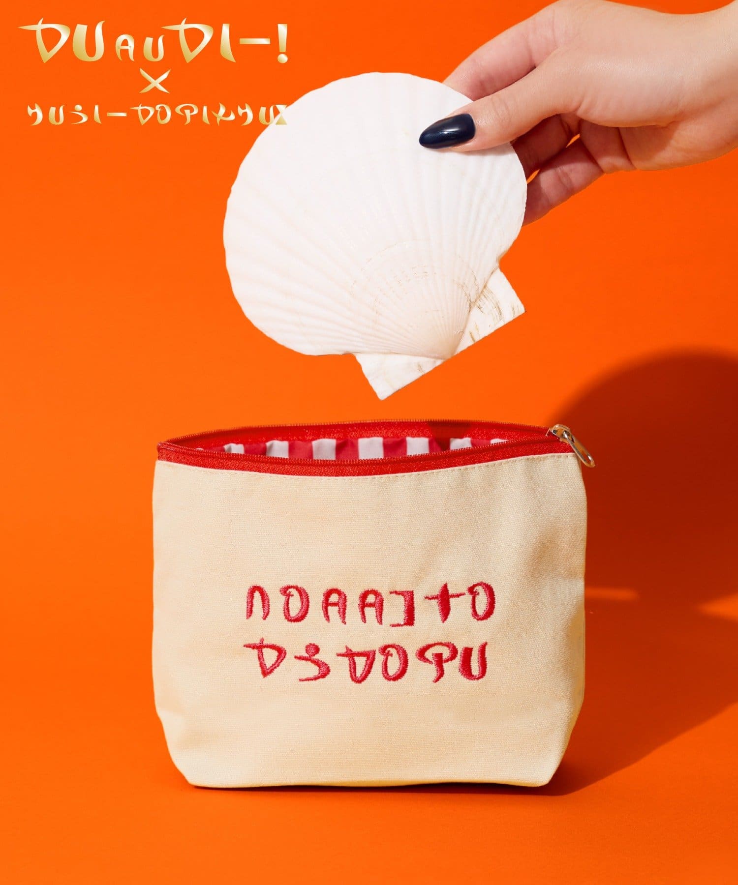 3COINS(スリーコインズ) 架空の国お土産ポーチ／くっきー！×3COINS