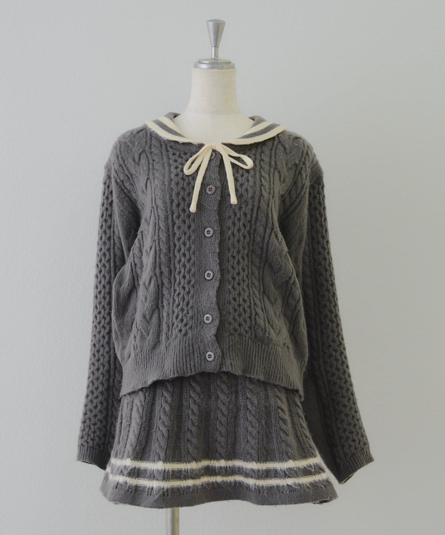 Remind me and forever(リマインドミーアンドフォーエバー) 【remiセレクト】起毛ケーブルセットアップ