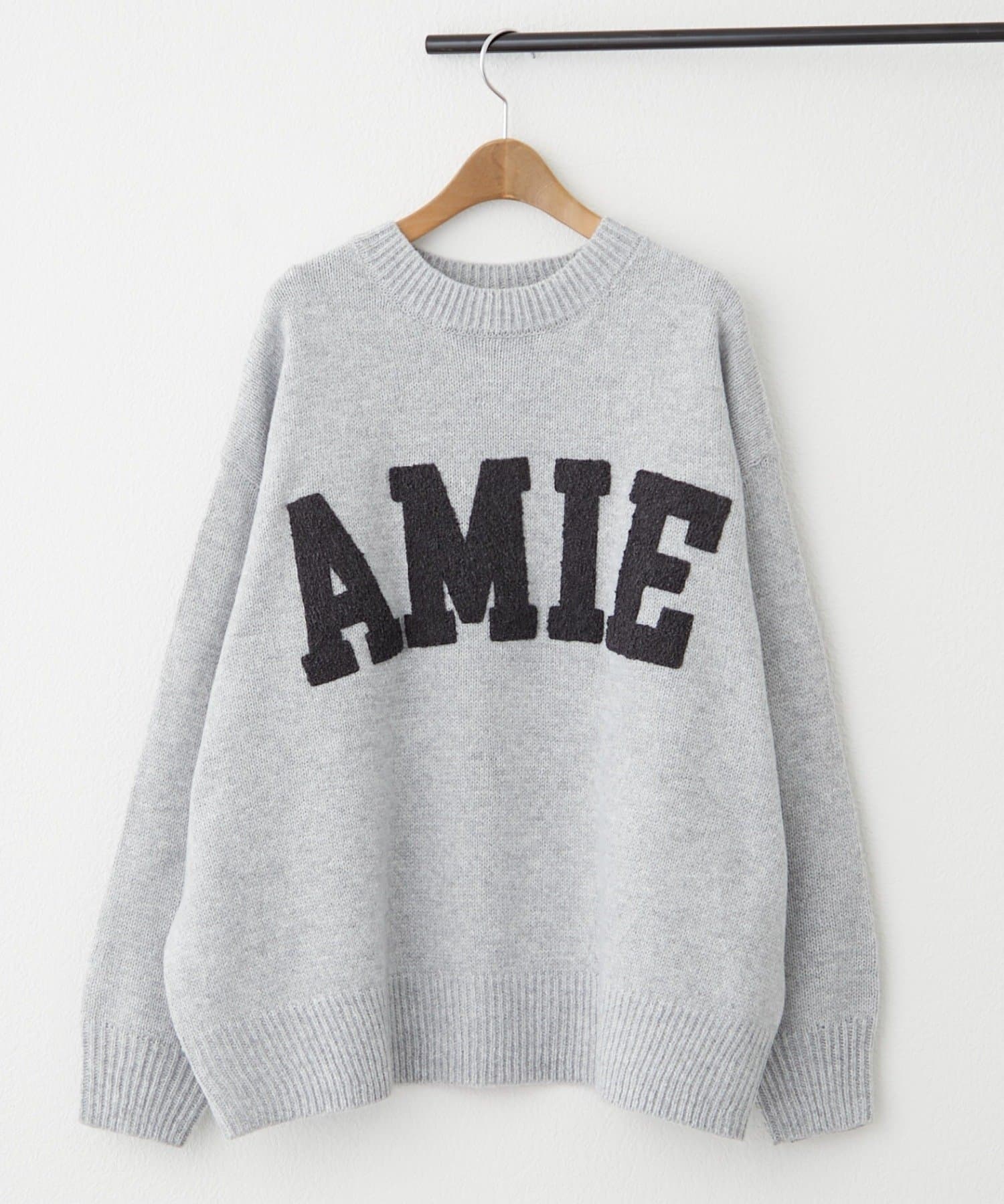 Remind me and forever(リマインドミーアンドフォーエバー) 【RMAF】サガラ刺繍ロゴニット