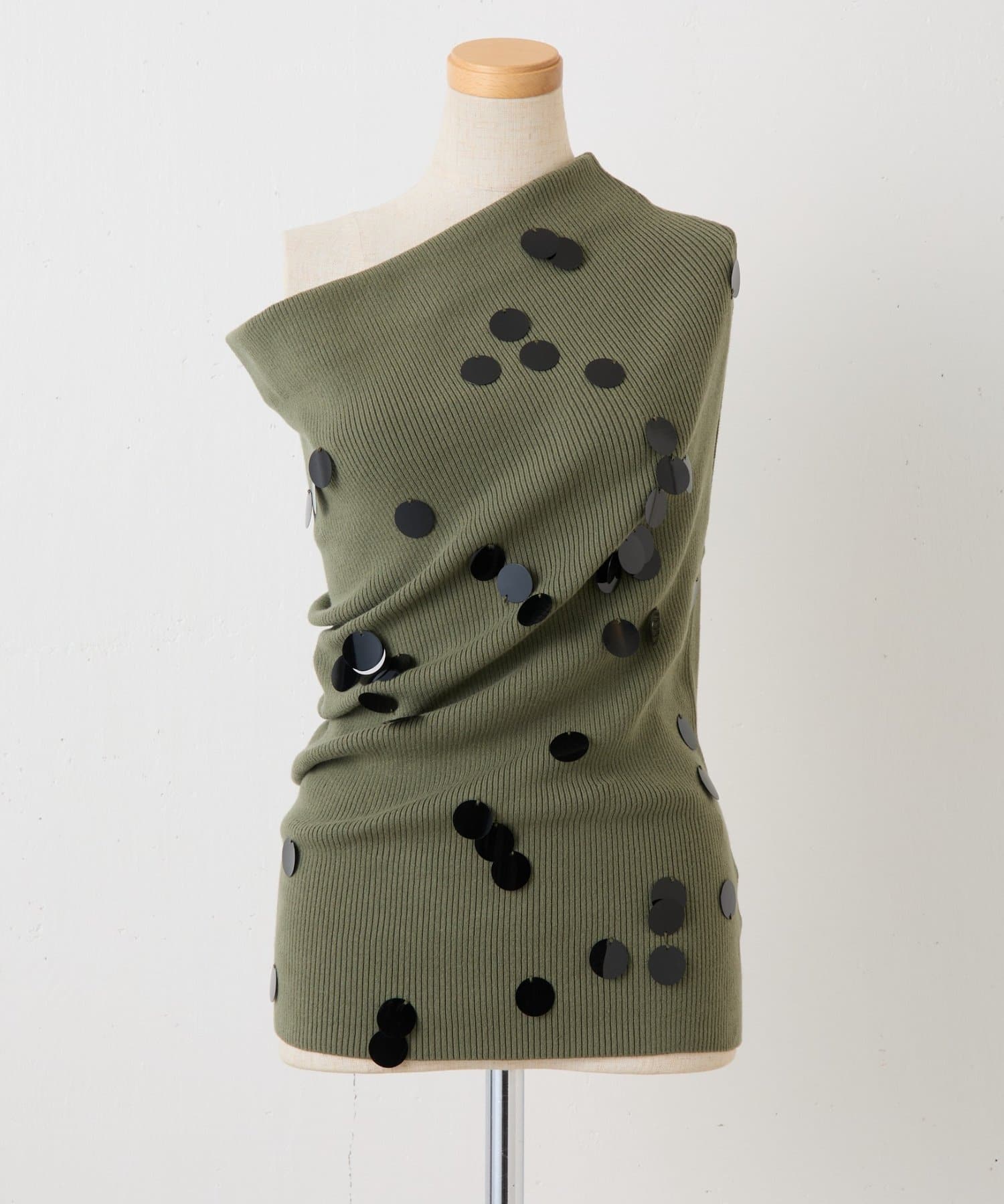 COLLAGE GALLARDAGALANTE(コラージュ ガリャルダガランテ) 【CEPIE./セピエ】スパンコールビスチェ