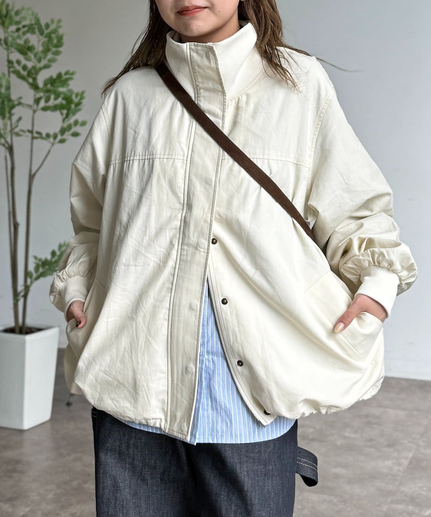 CPCM(シーピーシーエム) スタンドリブブルゾン