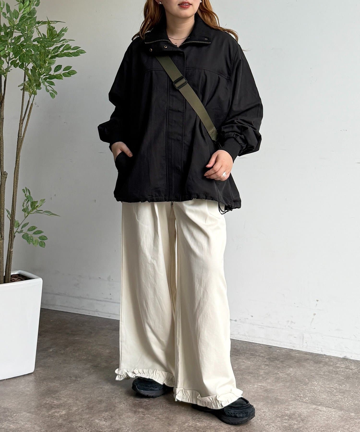 CPCM(シーピーシーエム) スタンドリブブルゾン