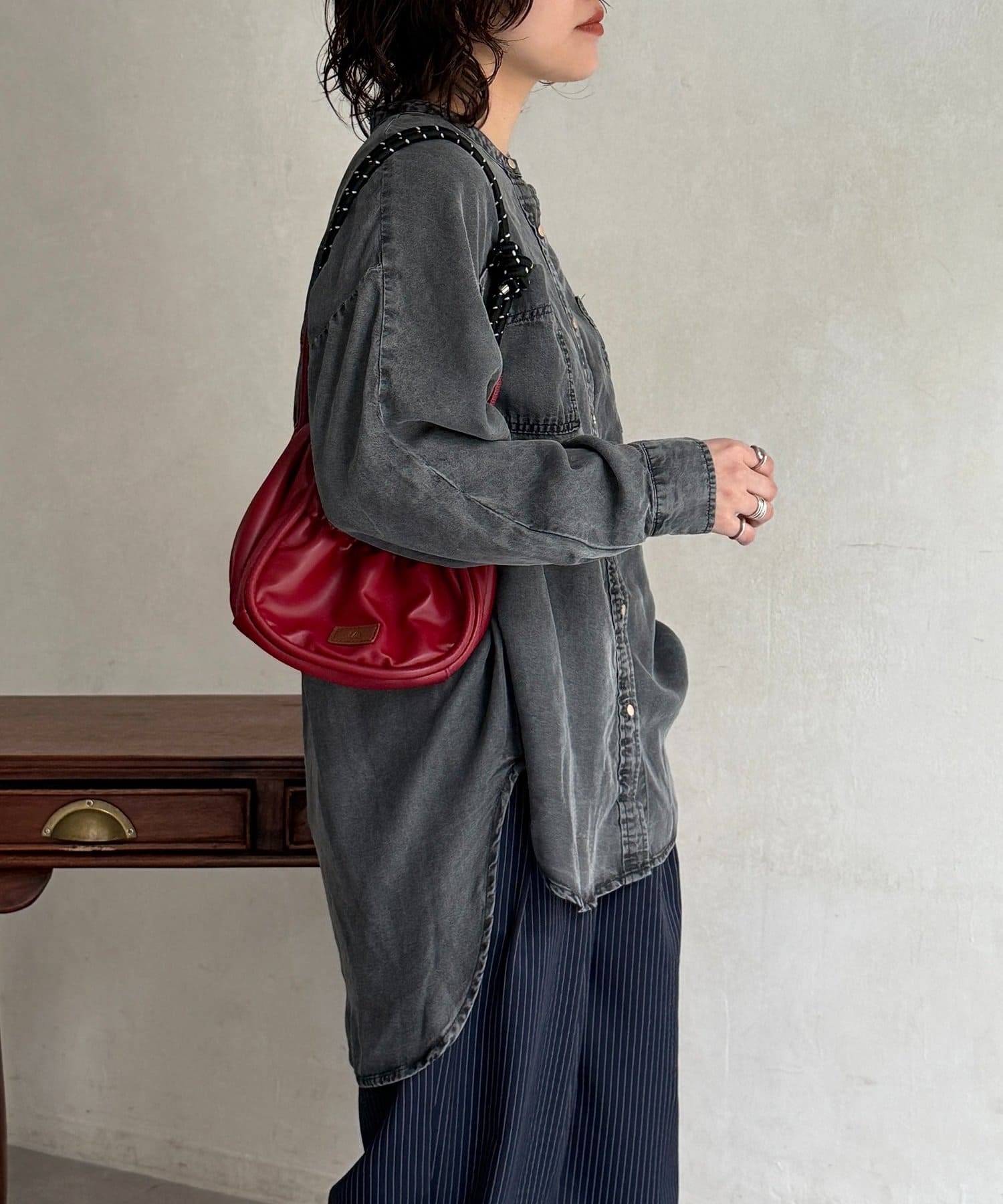 CPCM(シーピーシーエム) テンセルデニムシャツ