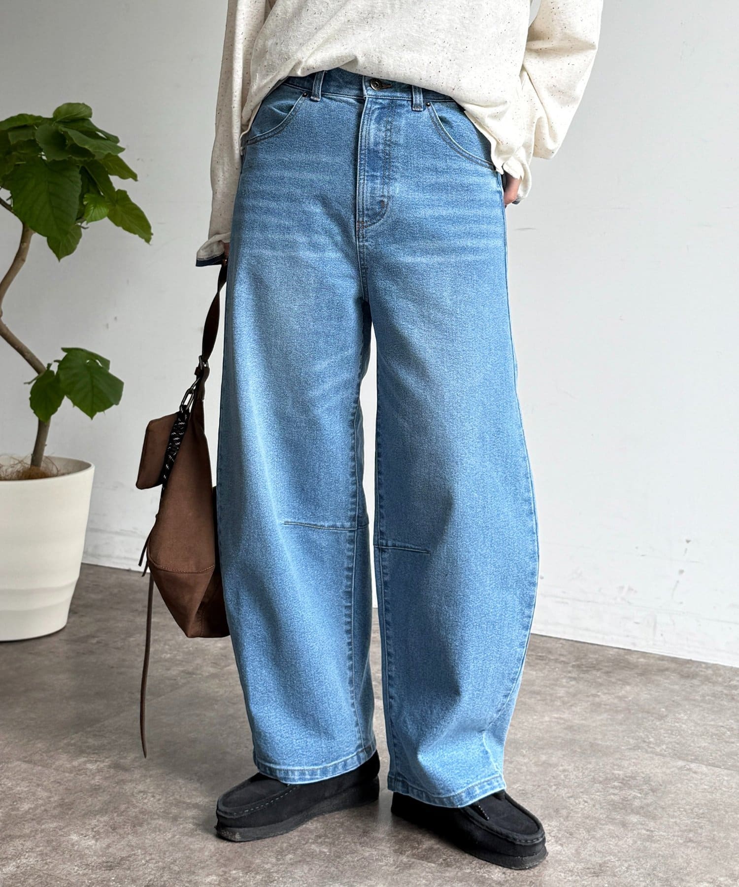 CPCM(シーピーシーエム) レースバレルデニム