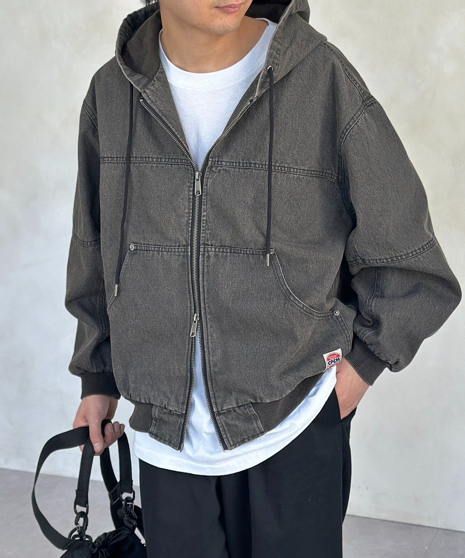 CPCM(シーピーシーエム) アソートフードジップブルゾン