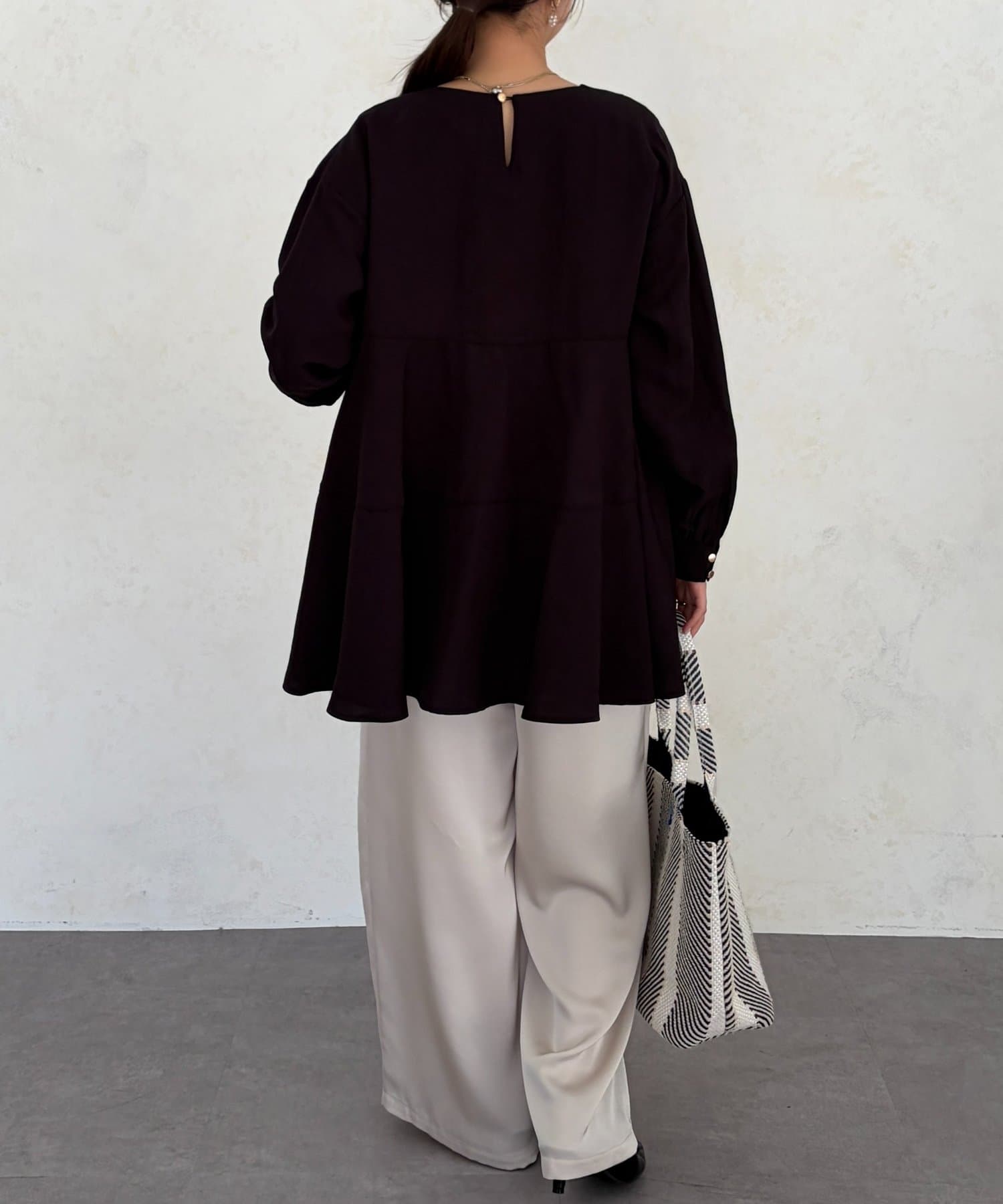 Chez toi(シェトワ) ティアードチュニック