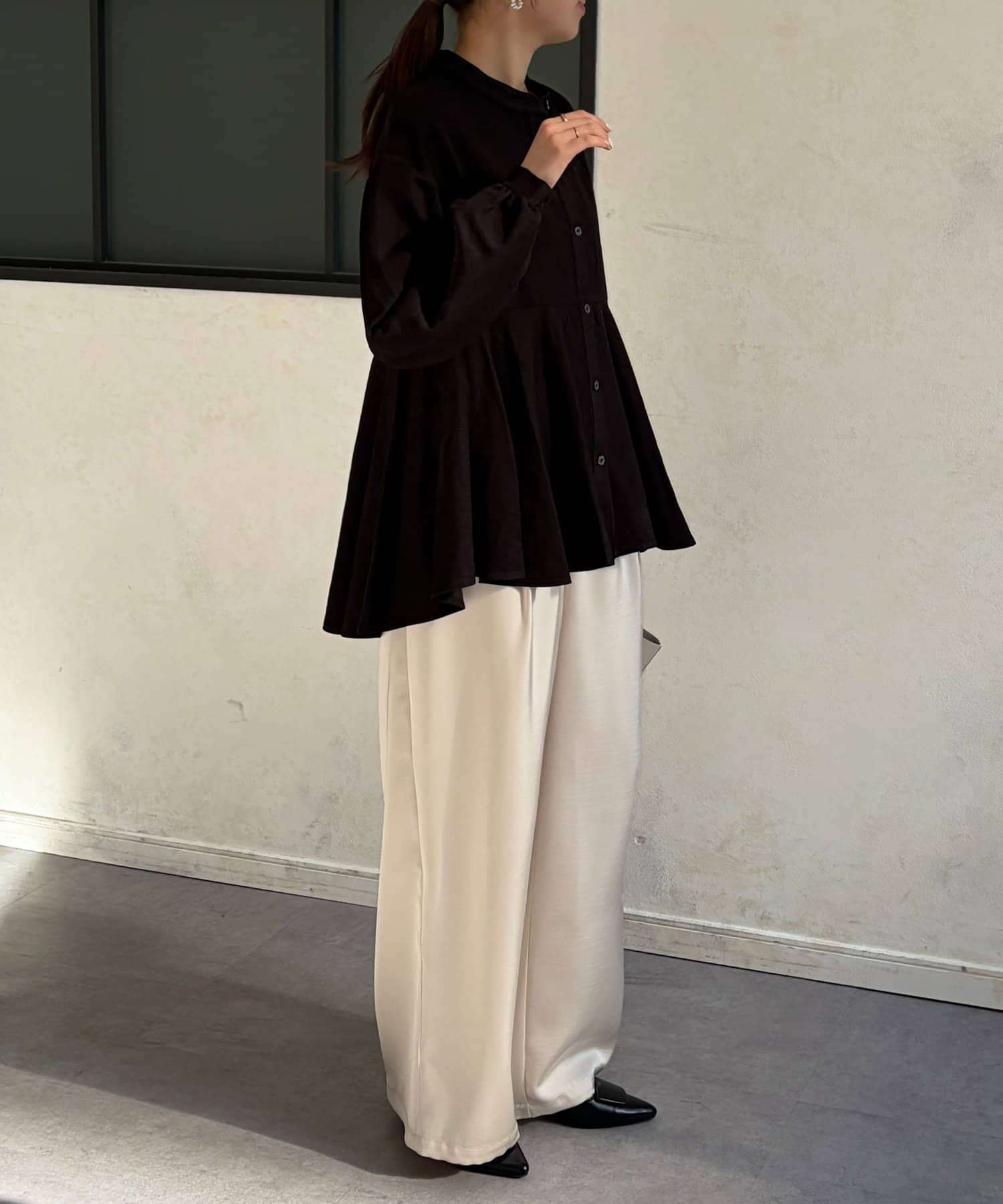 Chez toi(シェトワ) フレアブラウス