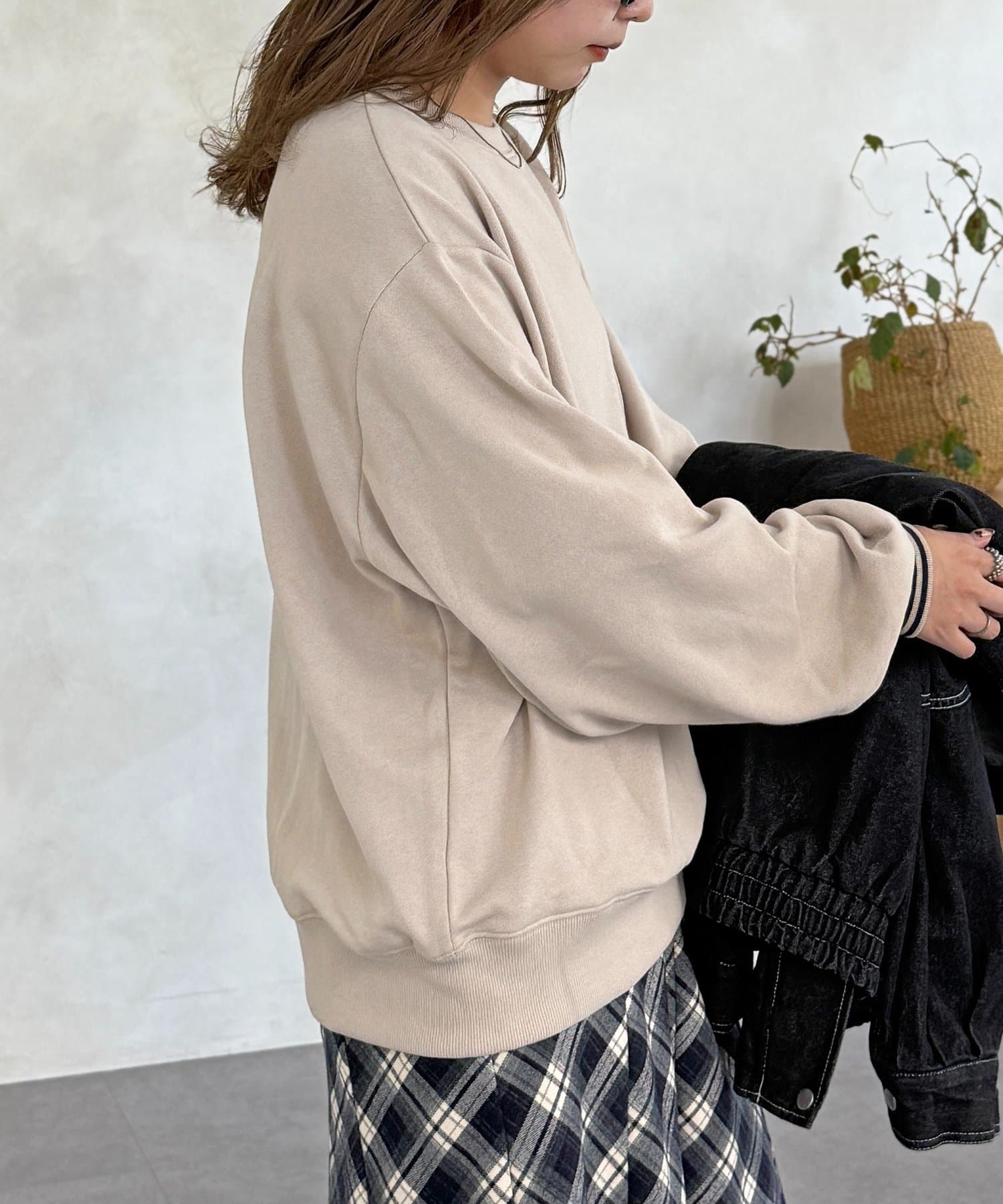 CPCM(シーピーシーエム) 【U.S. POLO ASSN.】リブライン裏毛スウェット