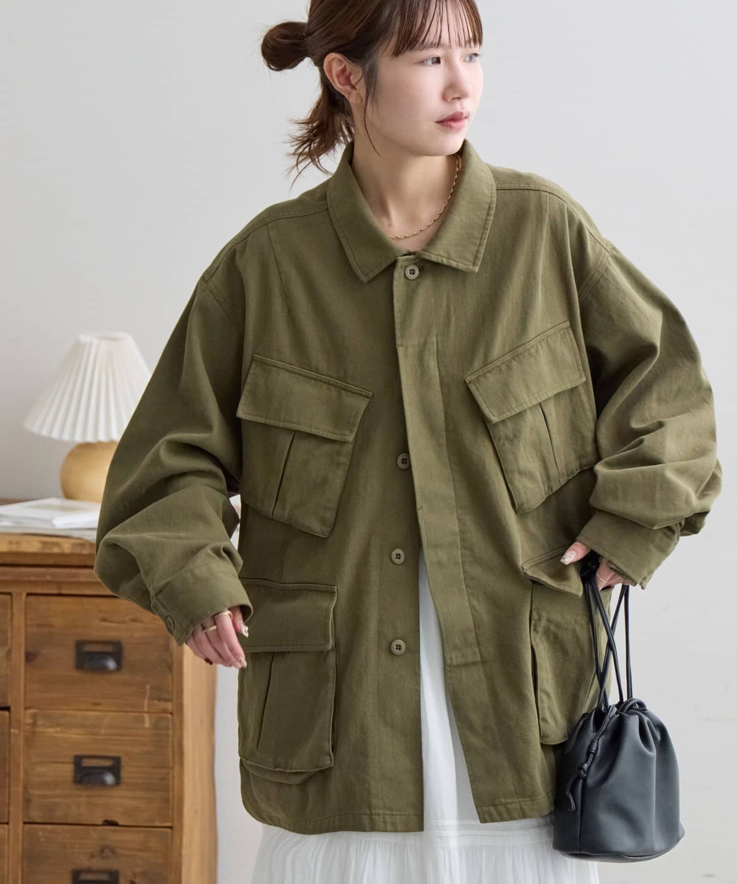 DISCOAT(ディスコート) 【Enlude/ユニセックス】ミリタリージャケット