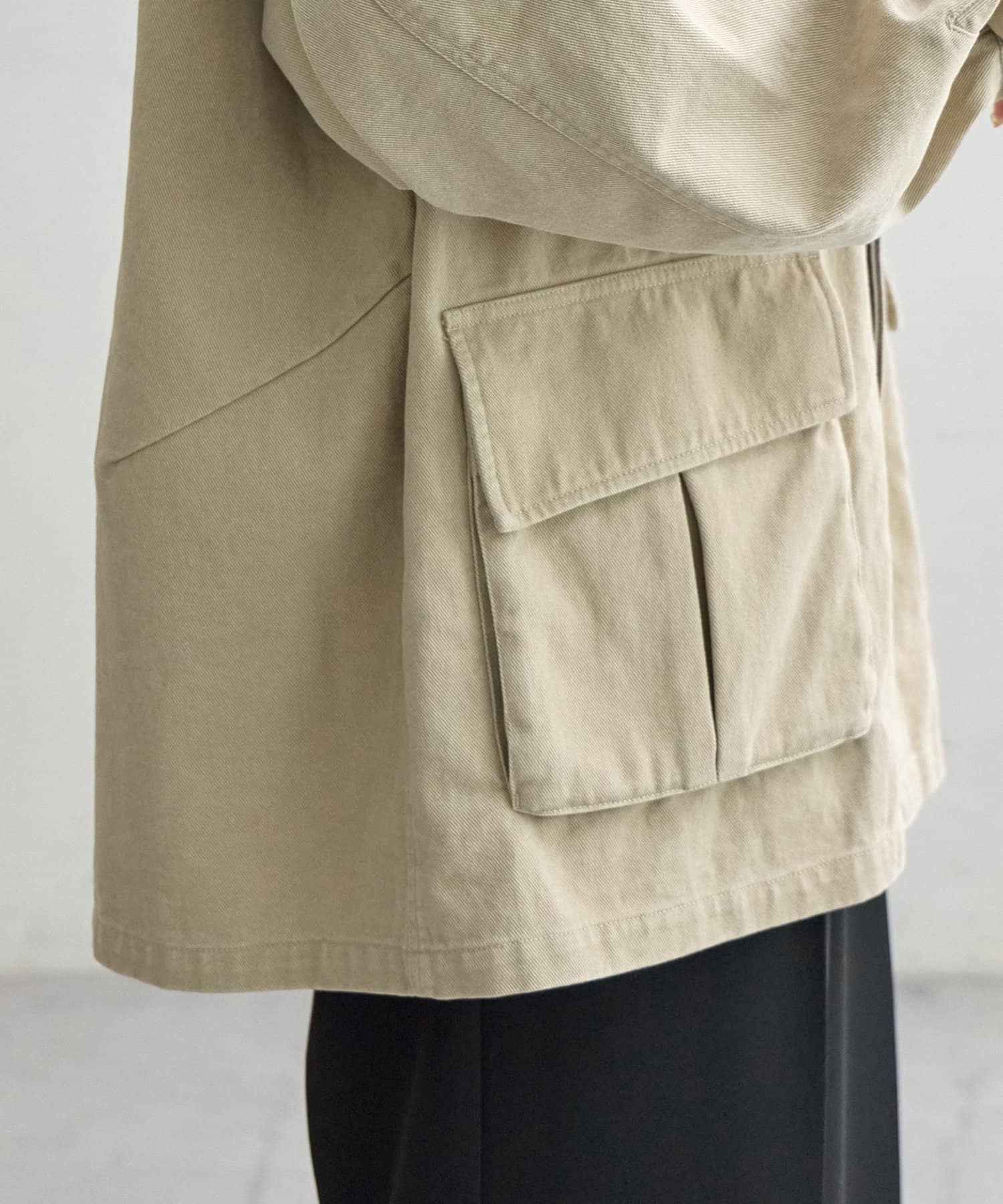 DISCOAT(ディスコート) 【Enlude/ユニセックス】ミリタリージャケット