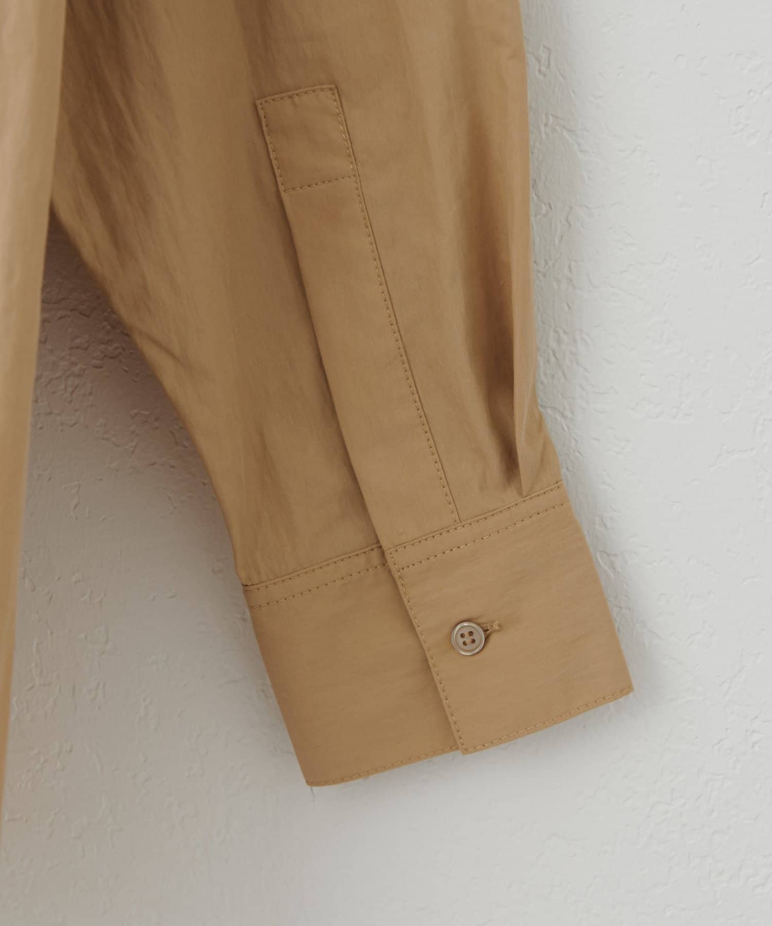 DISCOAT(ディスコート) 【Enlude/トレンド】ワッシャーナイロンフード付きシャツ《ユニセックス》